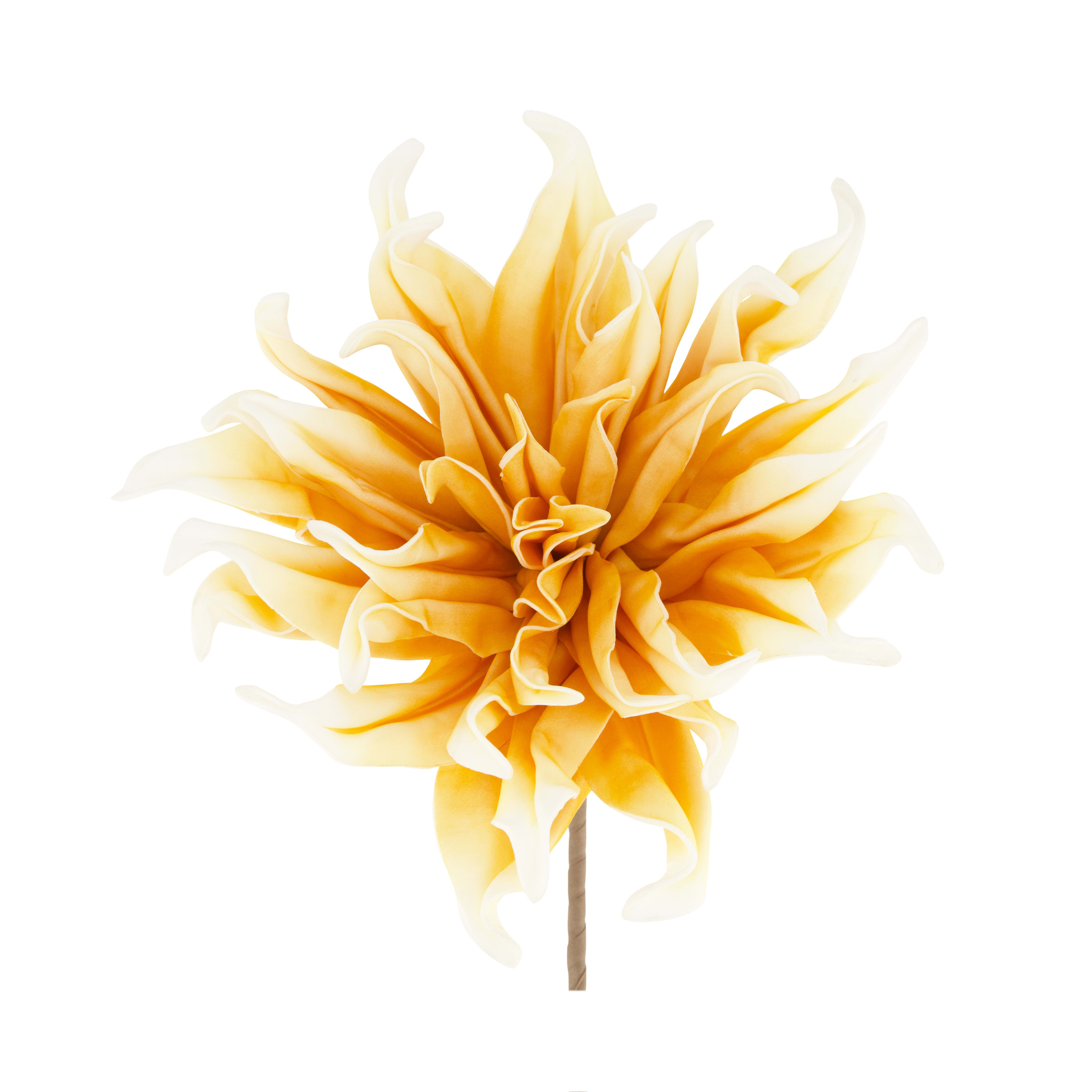 Kunstblumen Dahlien, Orange Decofinder