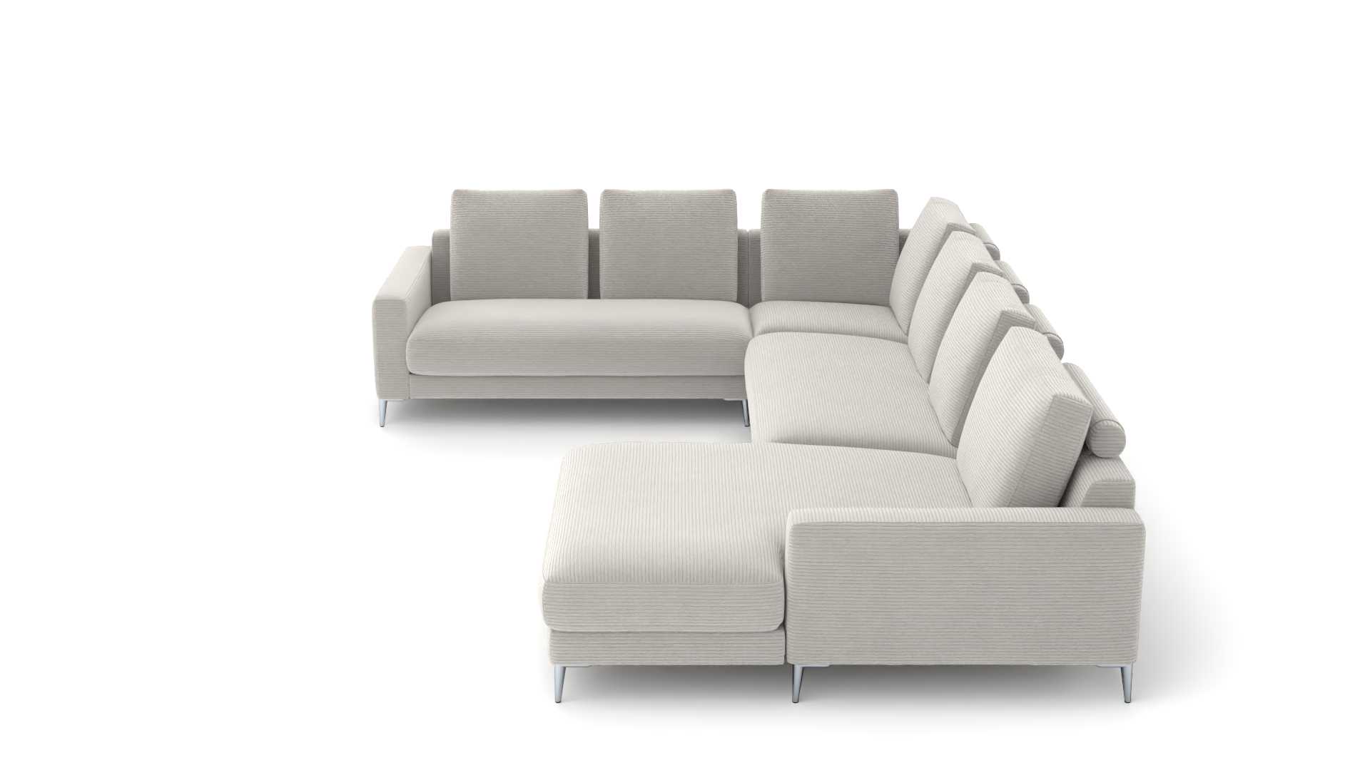 Wohnlandschaft Mercury links – vielseitig & komfortabel