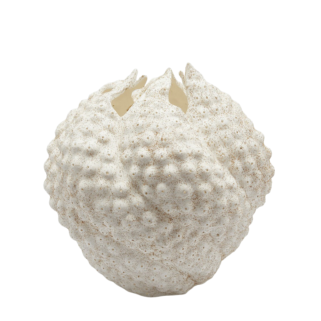 Vase Deluxe Ursula Porzellan Weiss H: 37 cm Edg