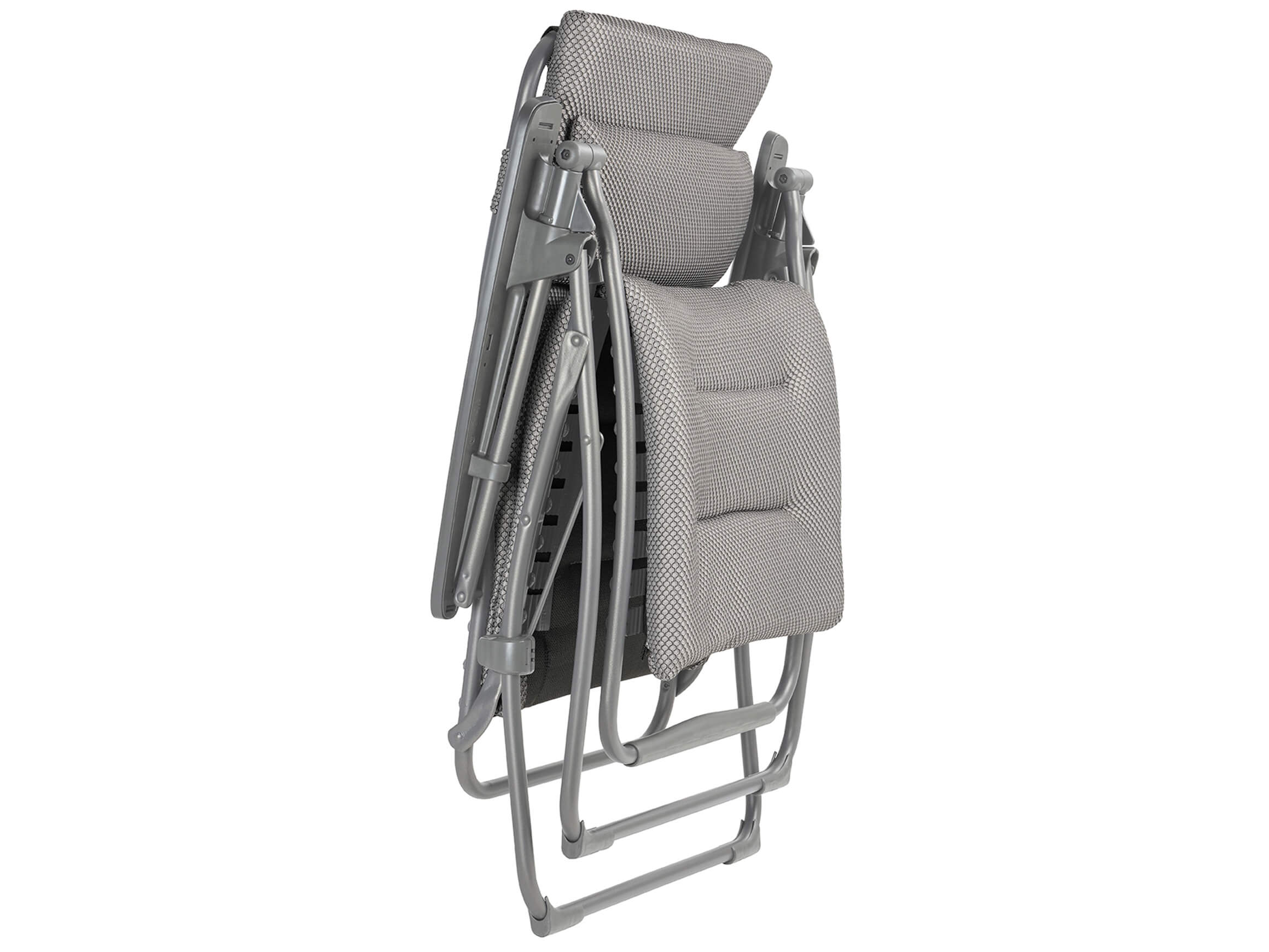 Relaxliege Futura Lafuma/ Farbe: Silver / Masse (BxT) :70x83 cm