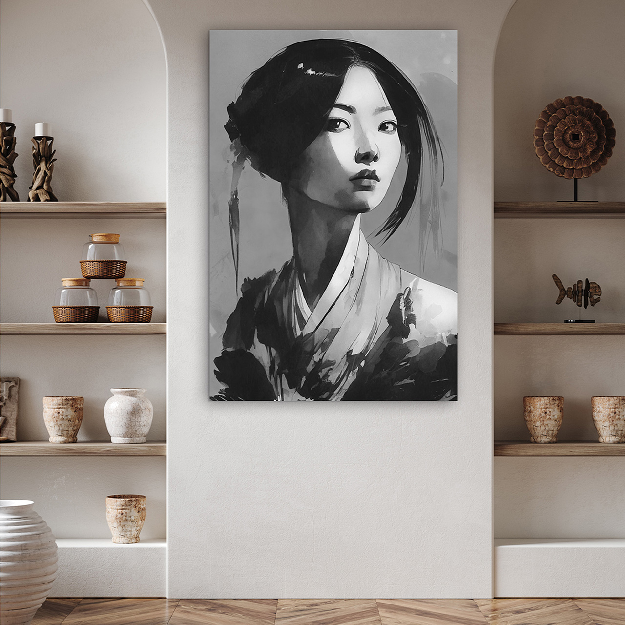 Canvas-Asia Girl-image LAND