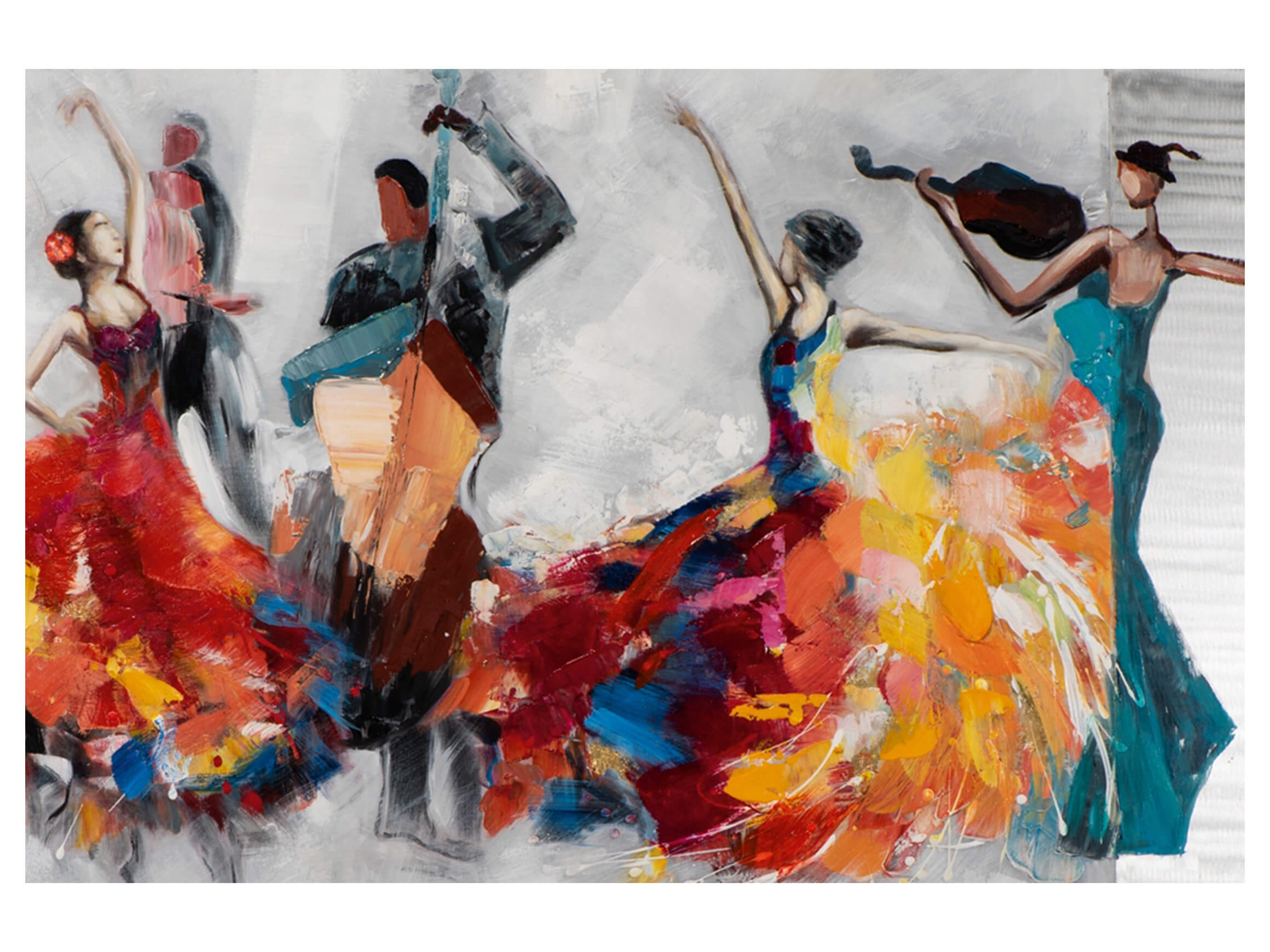 Bild mit Rahmen Kunstvoller Tanz 1 image LAND