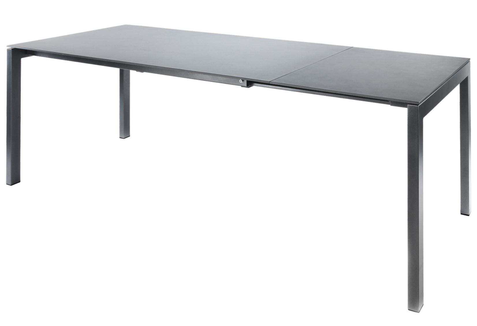 Auszugstisch Luzern von Schaffner / Farbe: Alusilber / Grösse: 220/280 x 100 cm