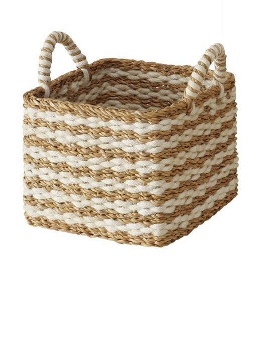 Corbeille Adila, jute jonc de mer de Roomio