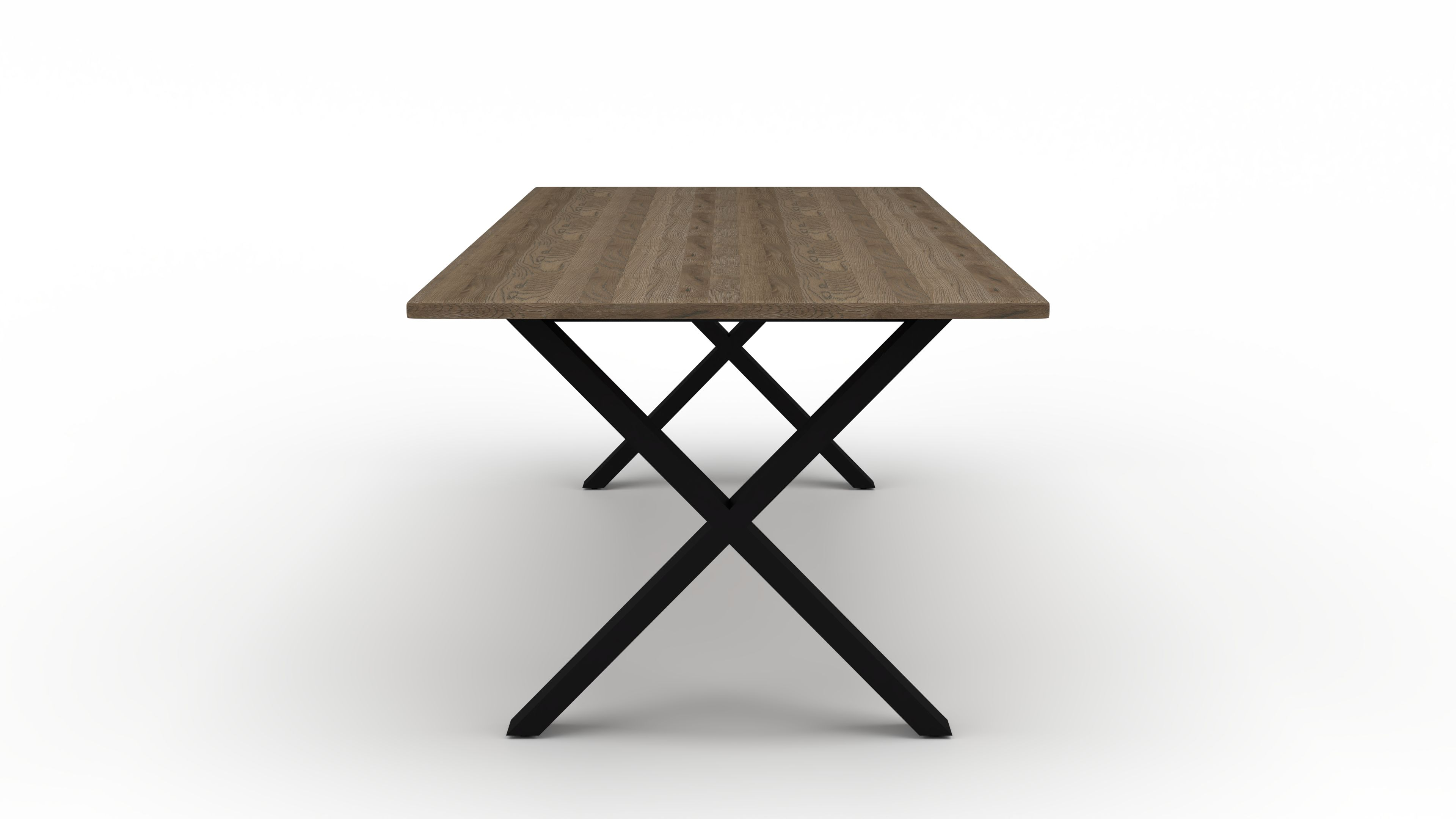 Esstisch Voltago Knudsen - UrbanDesign / Tischblattmass (BxT) :100 x 220 cm /Tischkante: Gerade Kante