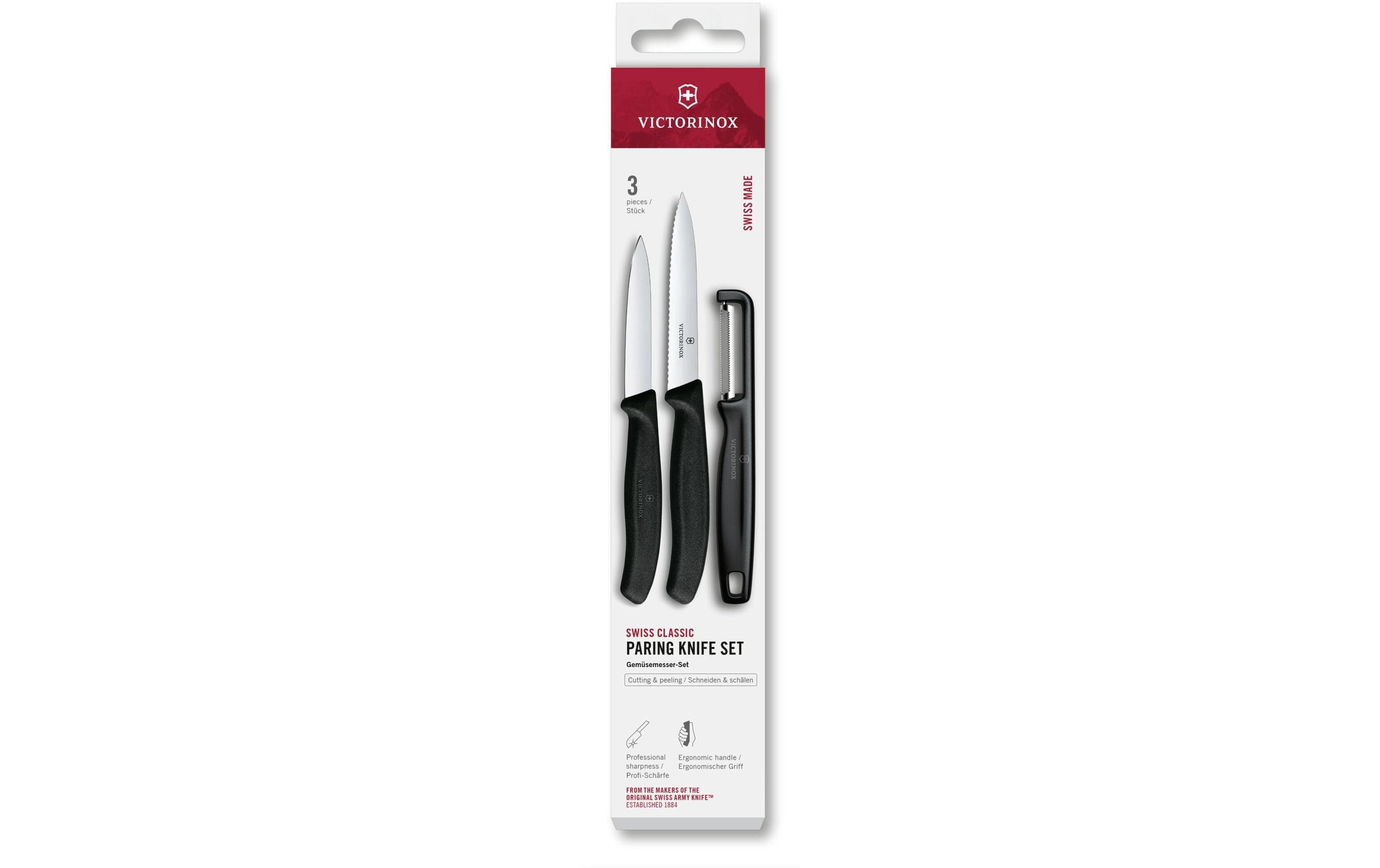 Messer-Set Swiss Classic Von Victorinox Alltron / Farbe: Schwarz