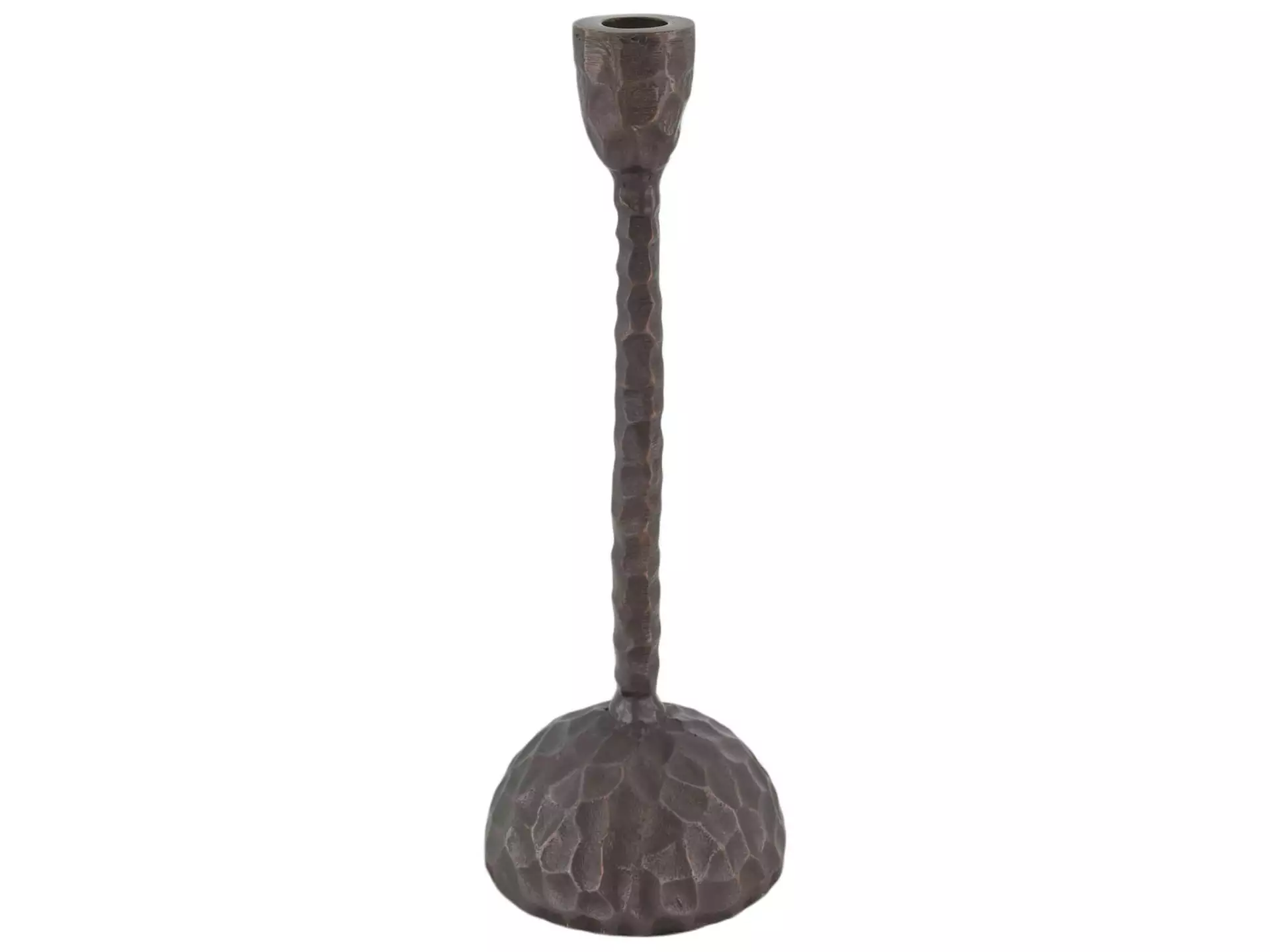 Kerzenständer Metall Bronze H: 33 cm Decofinder