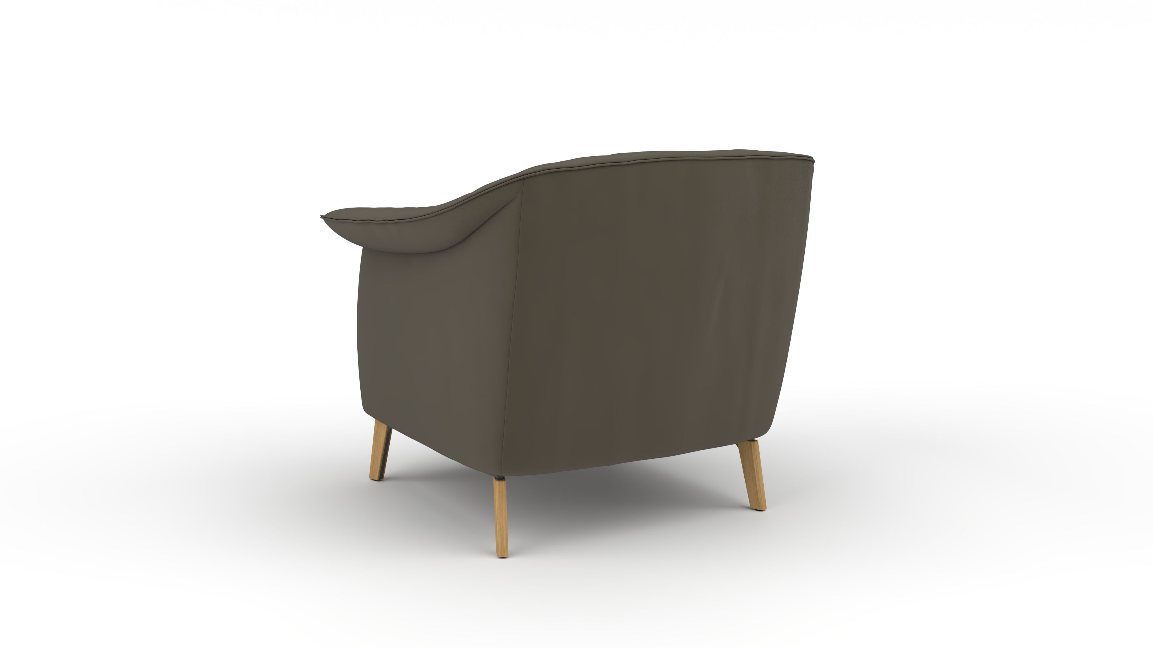 Sessel Eris UrbanDesign / Farbe: Oliv / Bezugsmaterial: Stoff