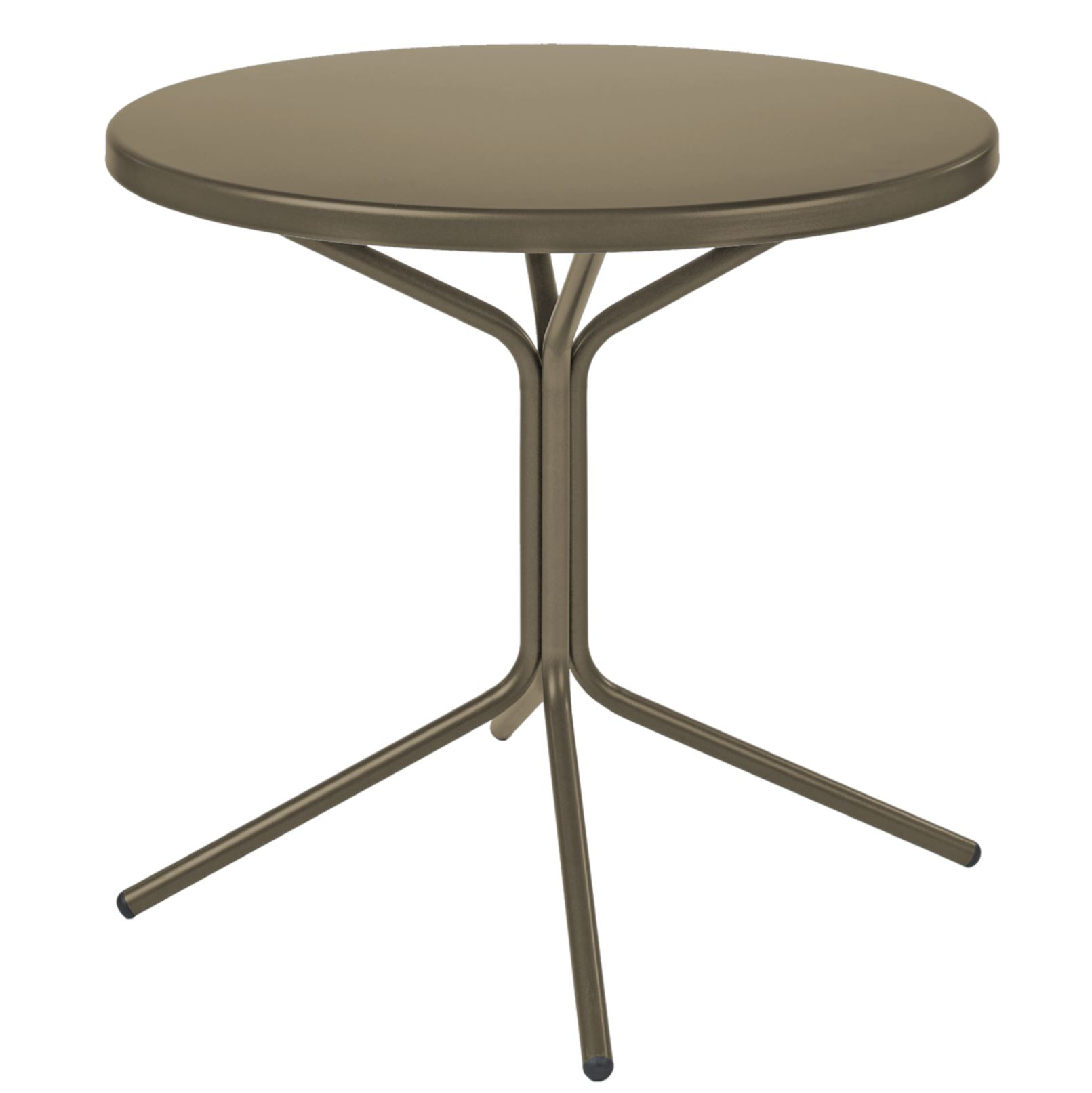Metall-Beistelltisch Pix Rund von Schaffner / Farbe: Champagner / DxH: 54 x 54 cm