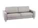 Sofa Shetland Basic B: 214 cm Polipol / Farbe: Silver / Material: Microfaser Basic