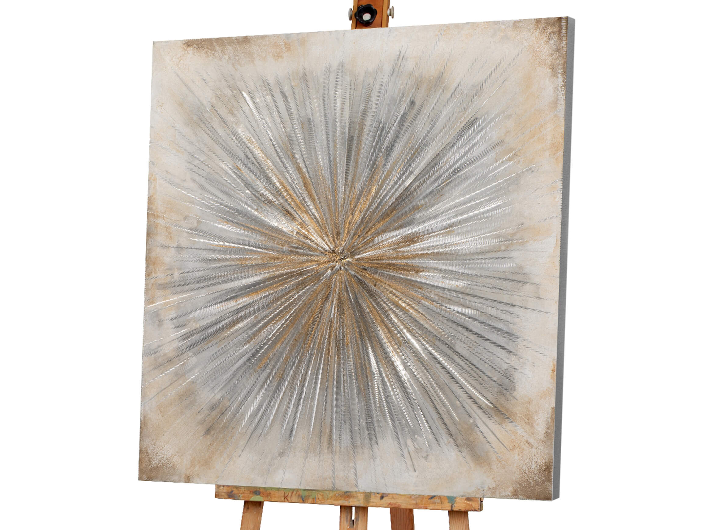 Bild Sonne in Gold und Silber image LAND