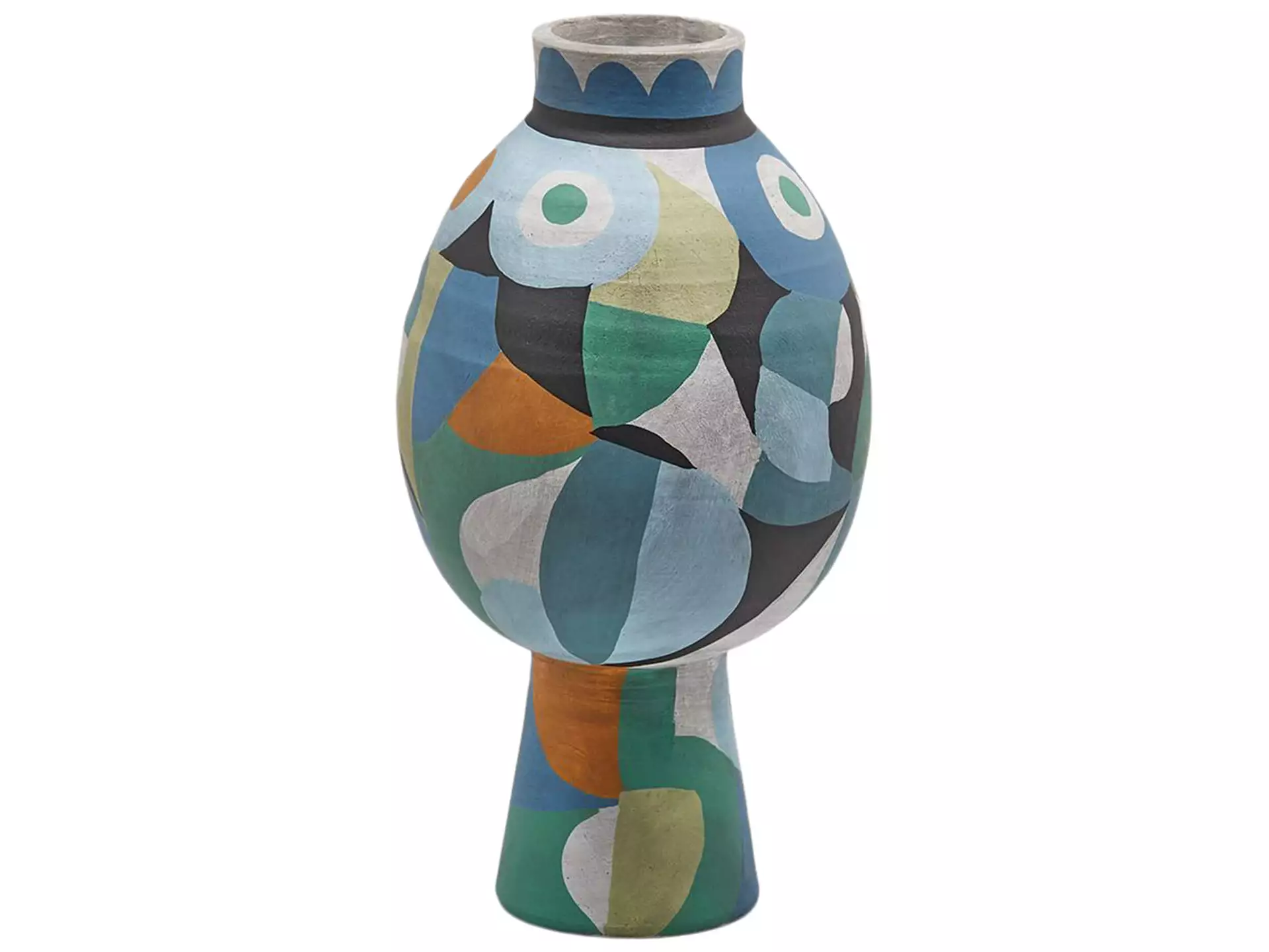 Vase Keramik Multicolor H: 40 cm Edg
