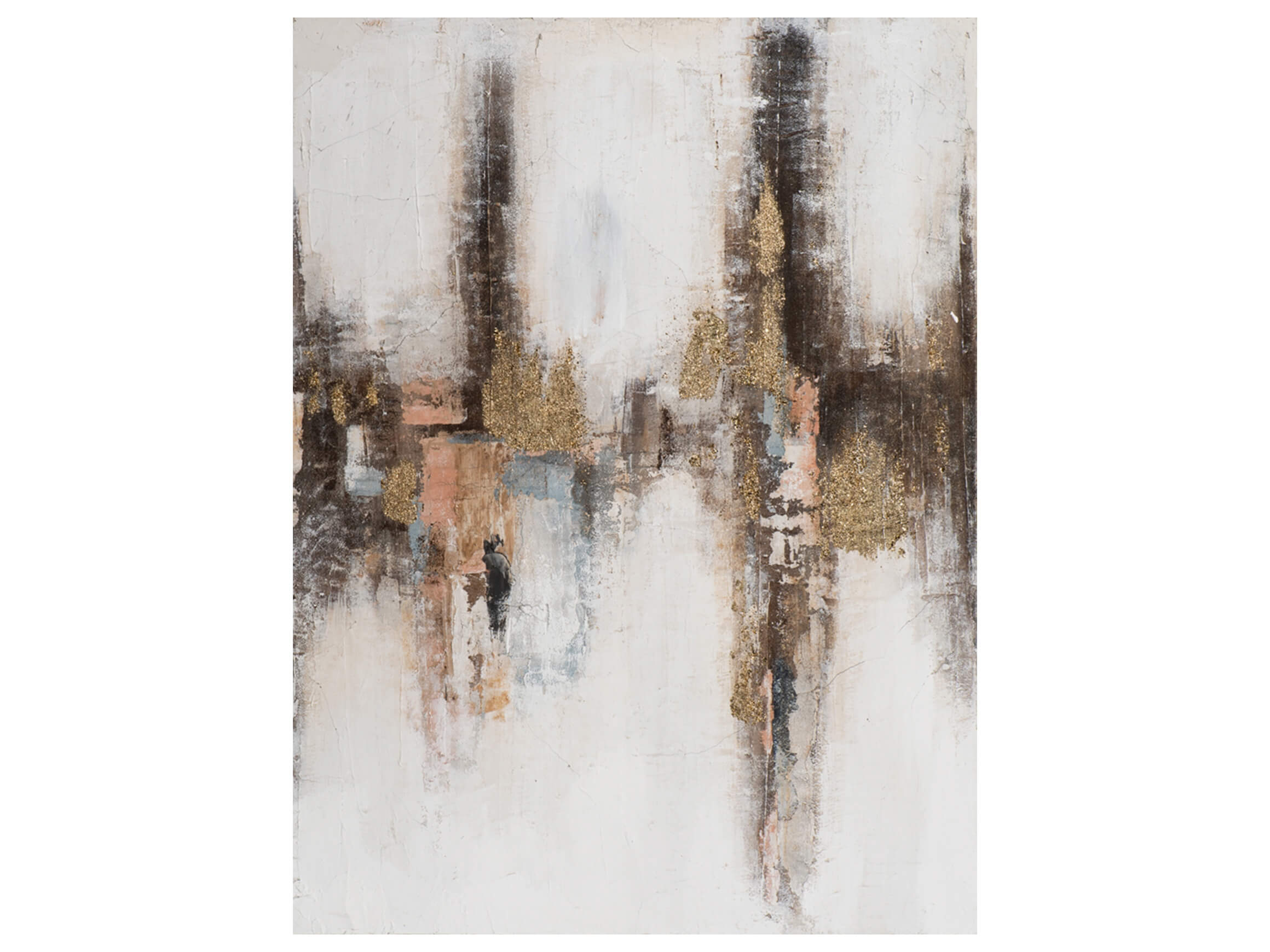 Bild Abstrakt in Nude und Gold image LAND