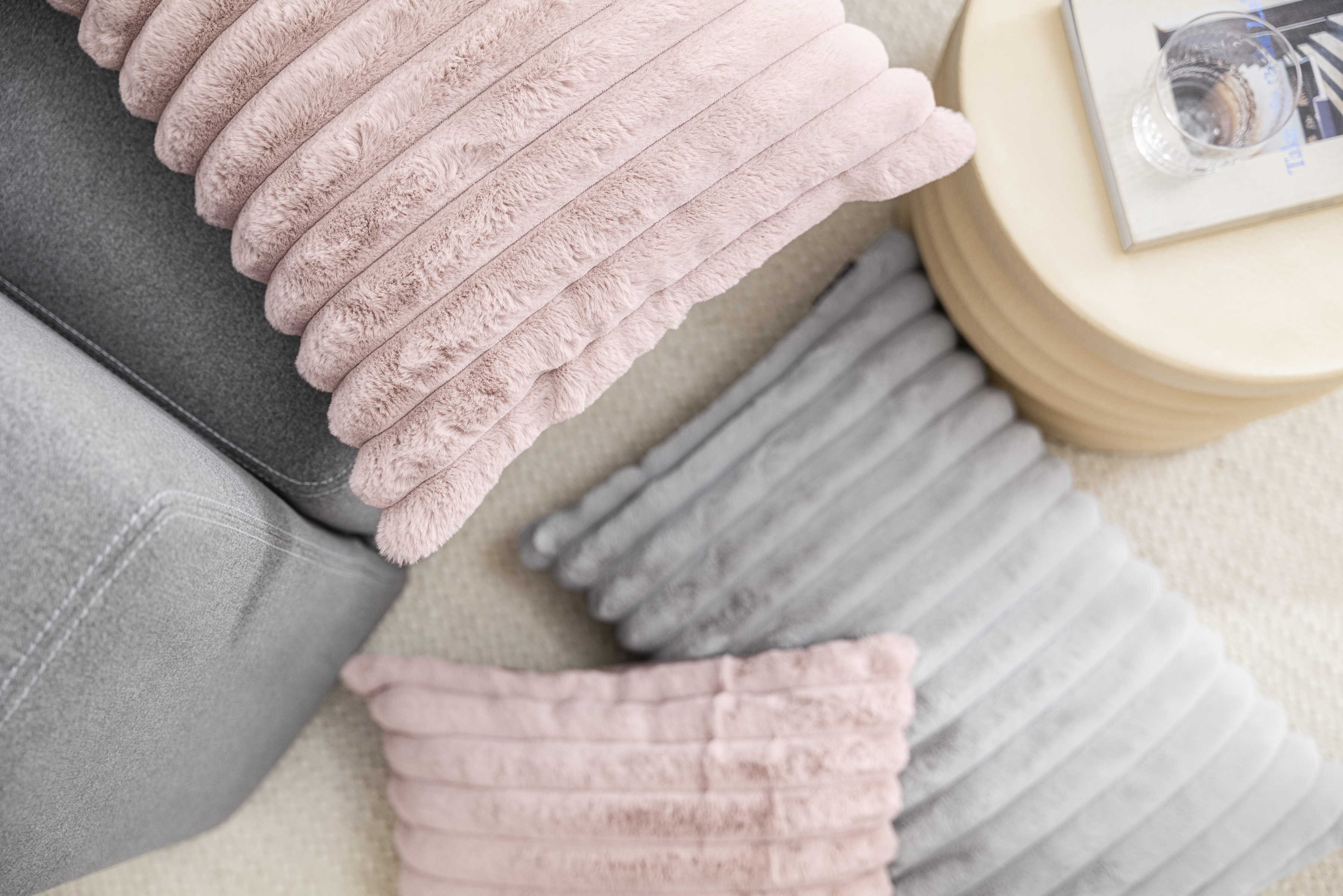 Kissenhülle Raya,altrose 45x45 cm Magma / Farbe: