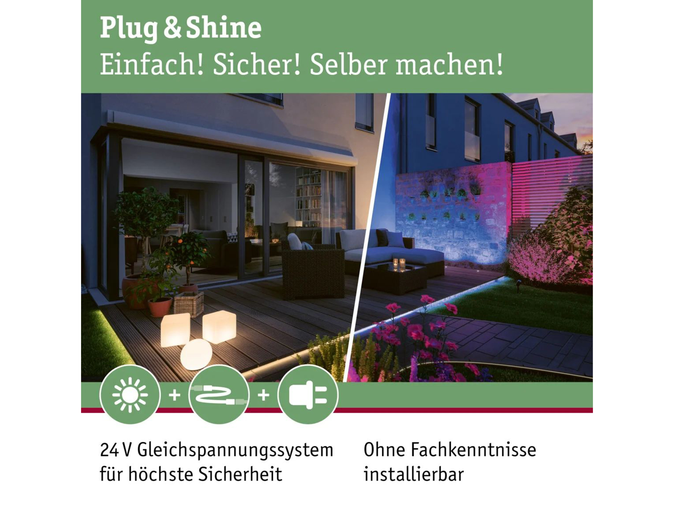 Gartenspot Plug & Shine Pike Alltron