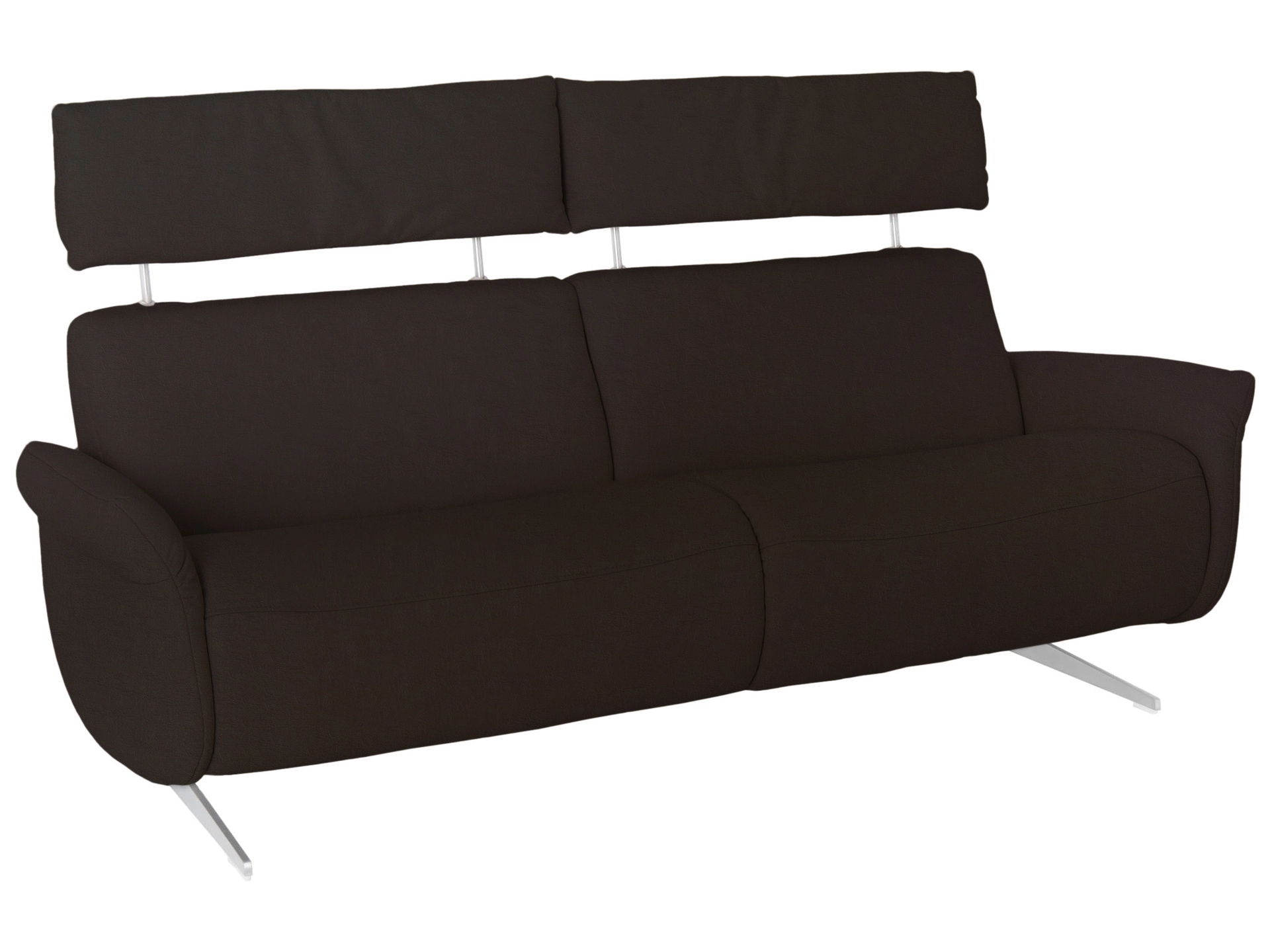 Sofa Chester Basic B: 206 cm Himolla / Farbe: Schoko / Material: Leder Basic