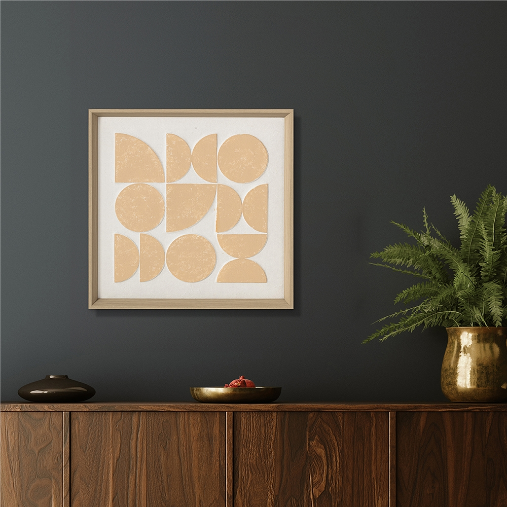 Gemälde-Golden Geometry-image LAND