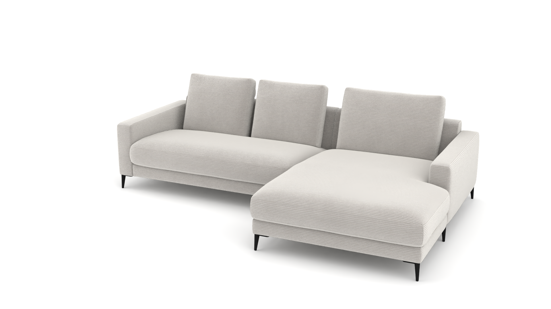 Ecksofa Mercury rechts – bequem, modern & anpassbar