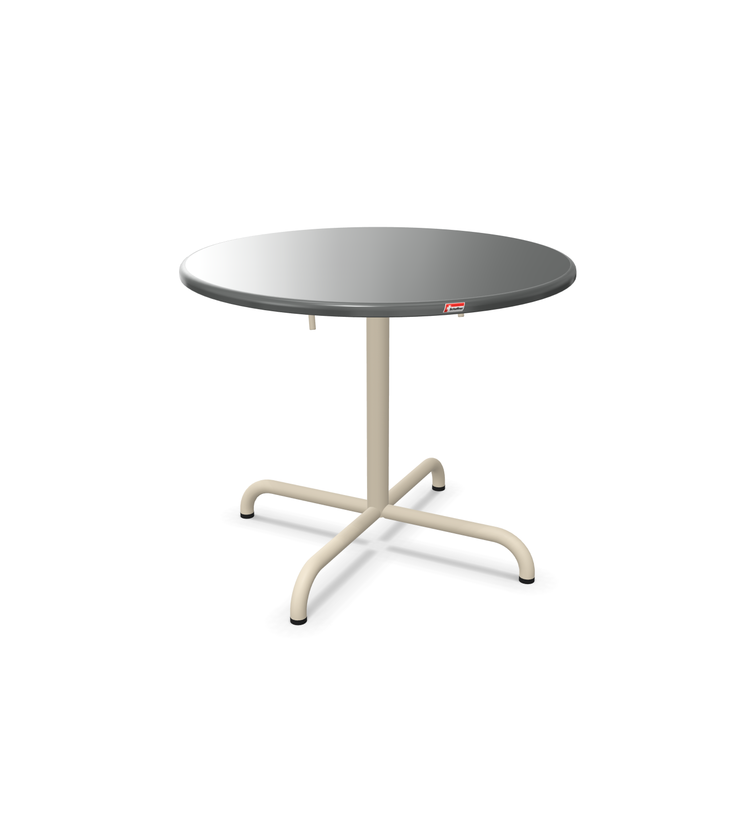 Davos round coffee table from Schaffner / Colour: graphite / Size: x cm