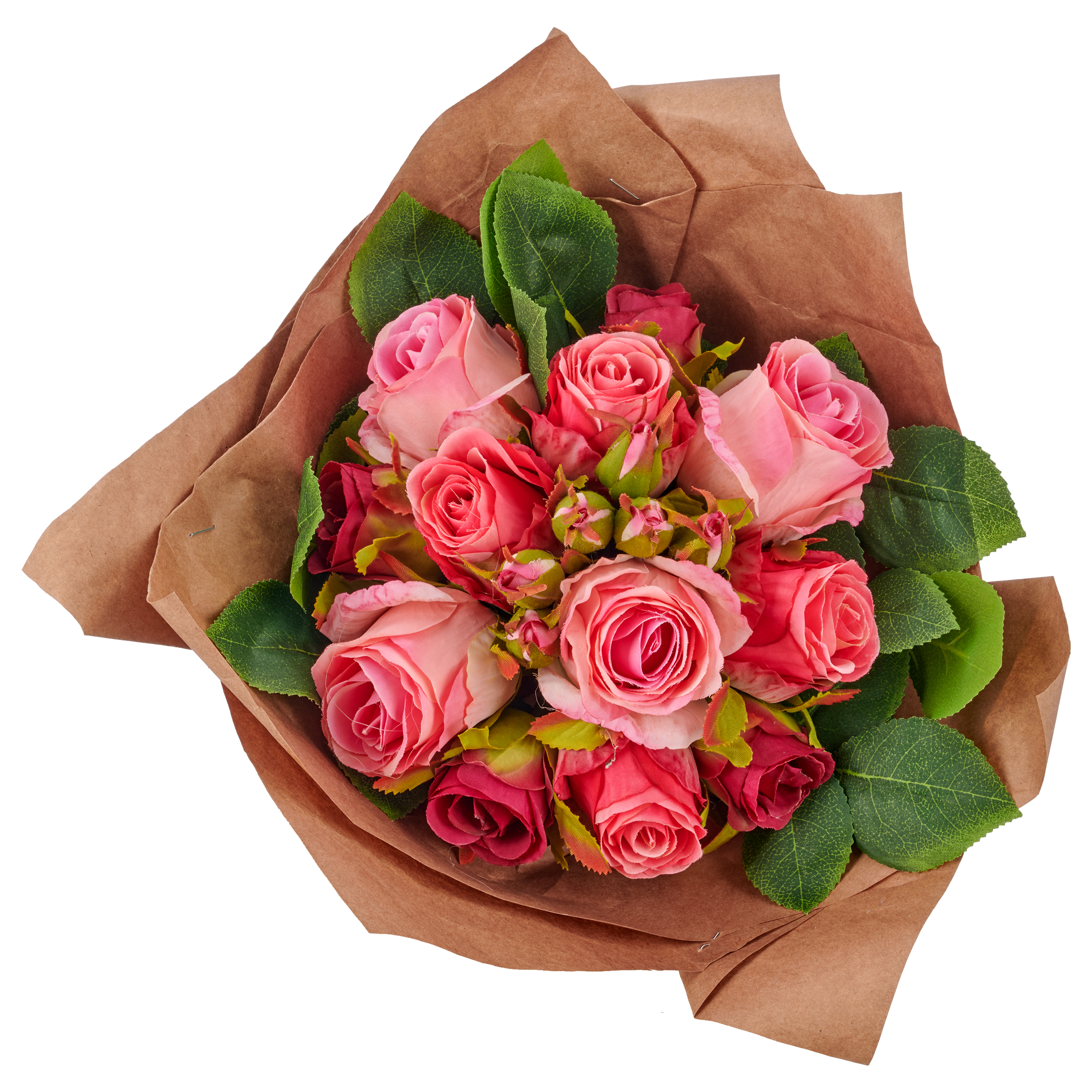 Gasper Kunstblume Rosenstrauss, Pink  | Schubiger Möbel