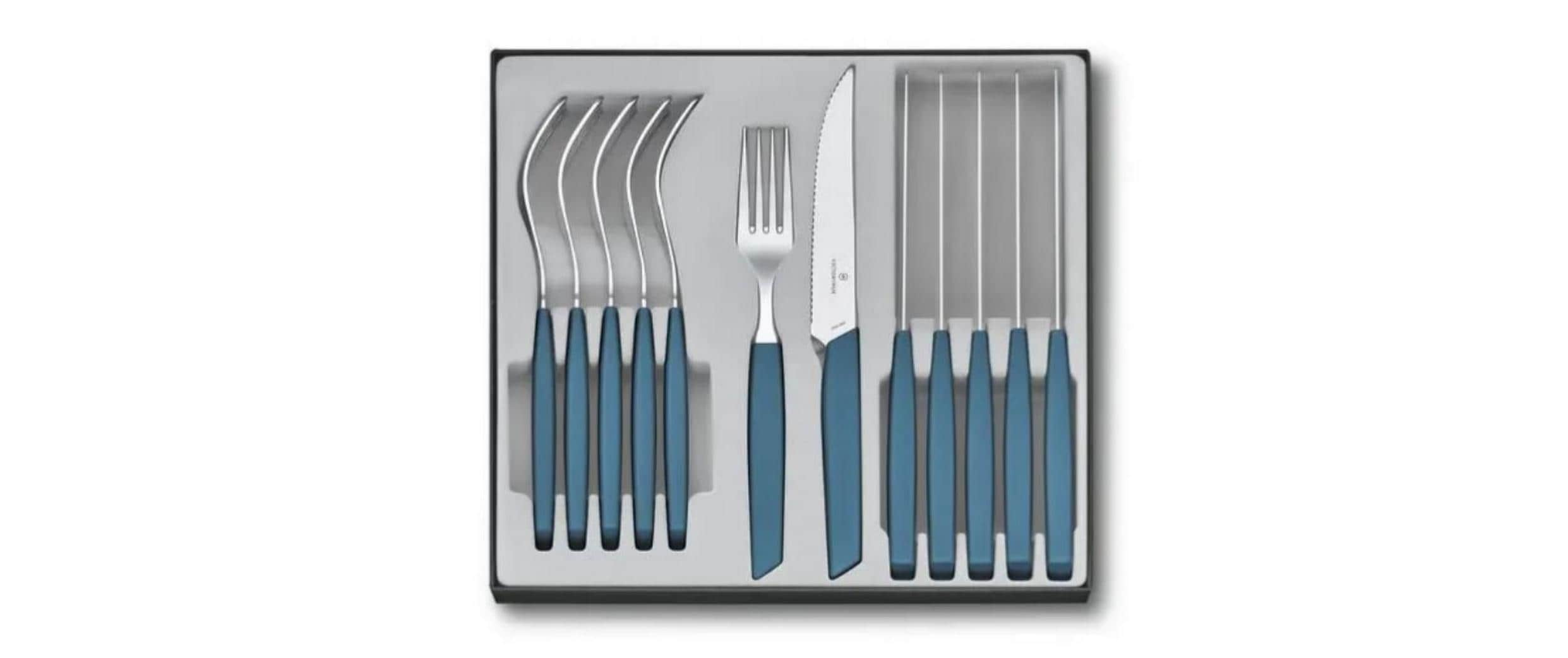 Besteck-Set Swiss Modern, 12-teilig Von Victorinox Alltron / Farbe: Blau
