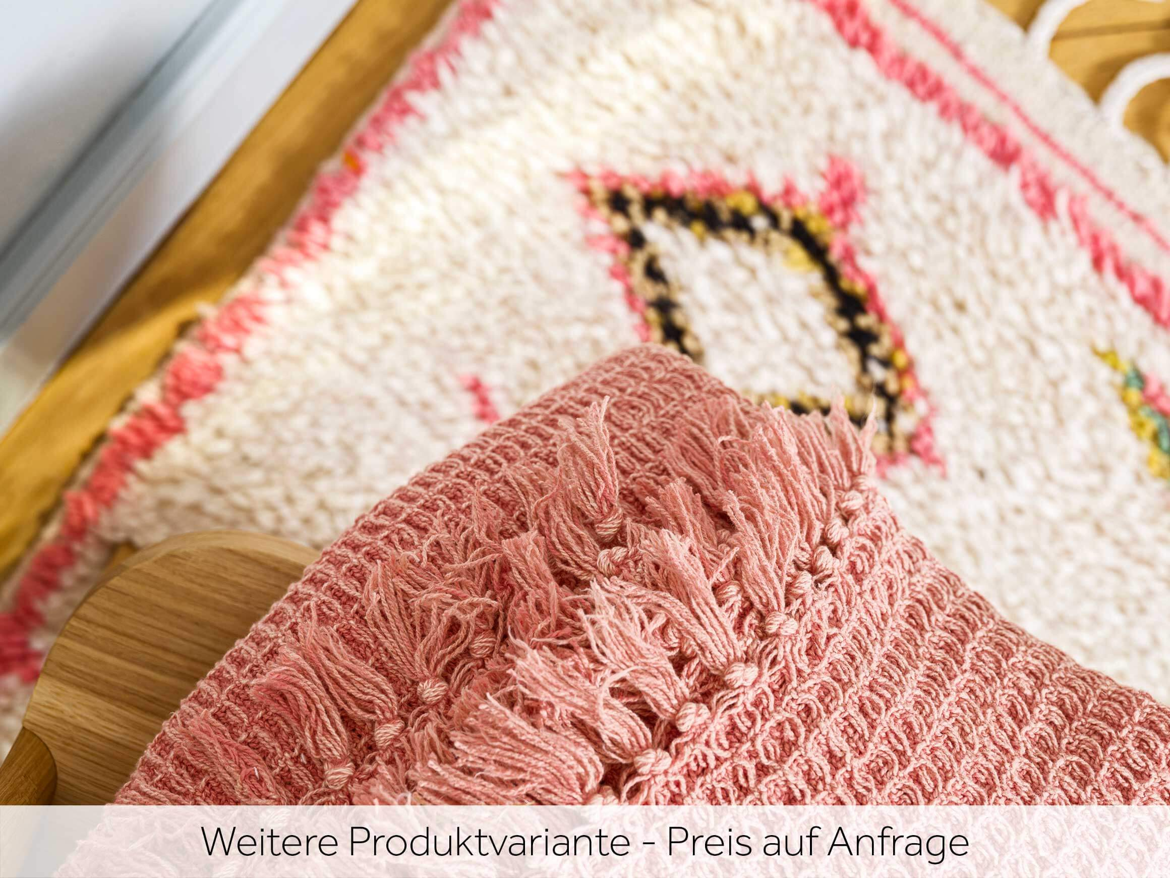 Plaid Waffle Altrose B: 130 cm Magma