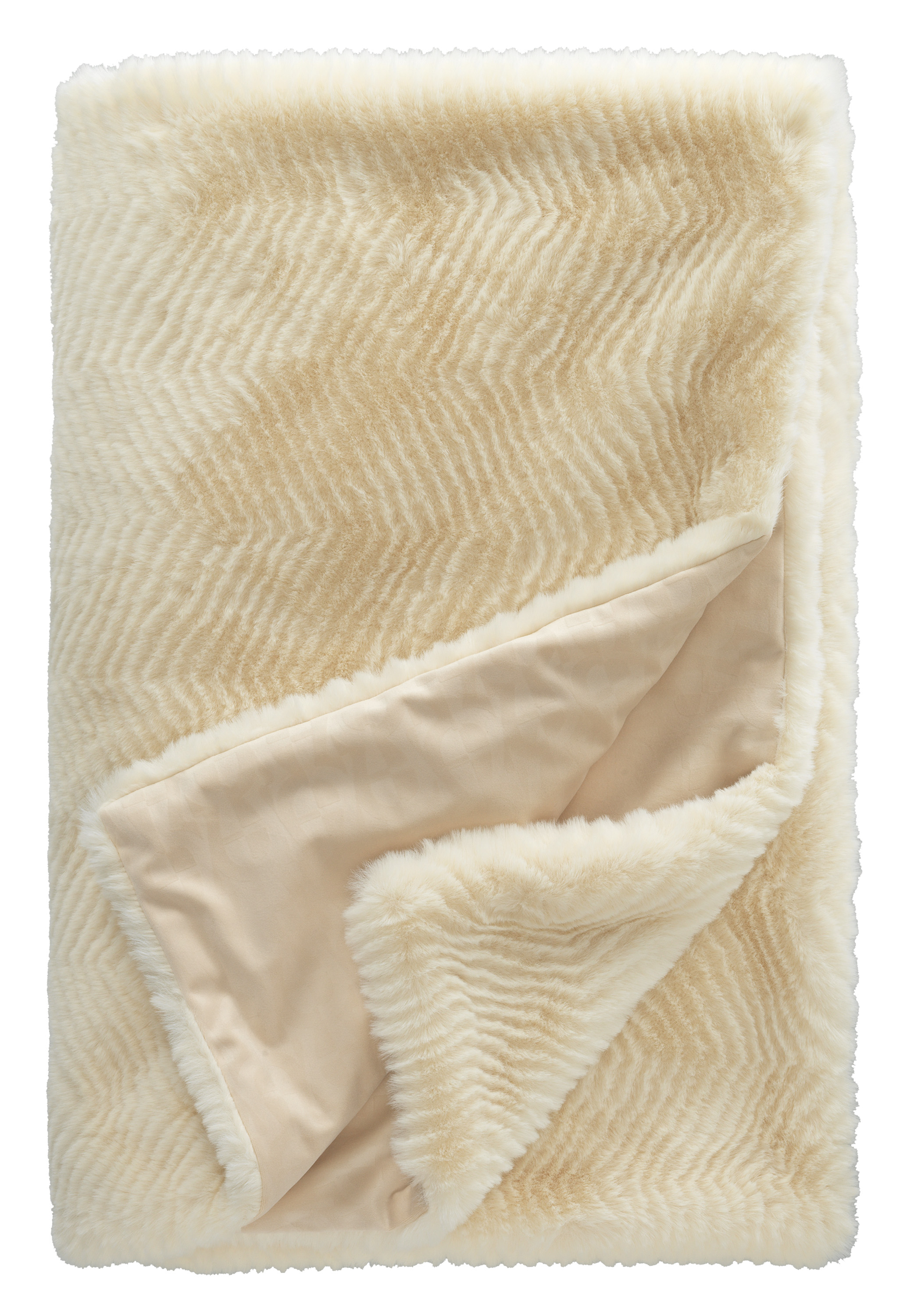 Plaid-Lux, Creme, 130x170 cm Von Aigner-Stoeckel & Grimmler