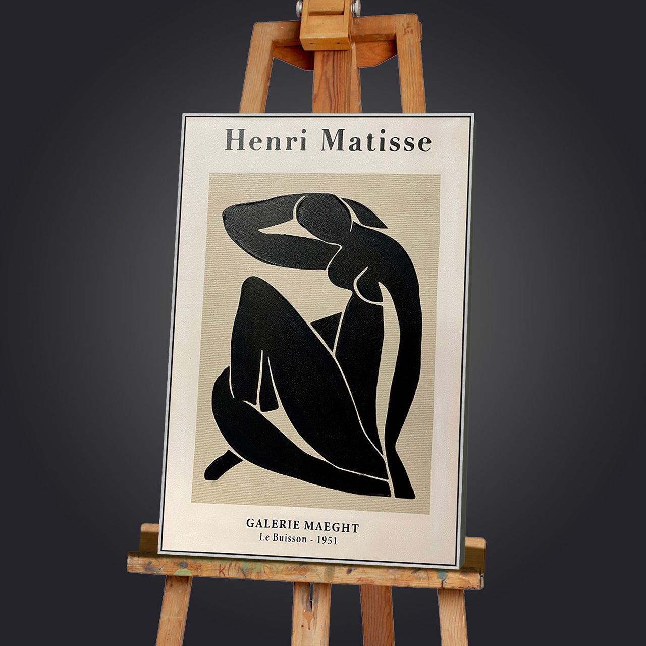 Gemälde-Matisse-Inspired Black Nude-image LAND