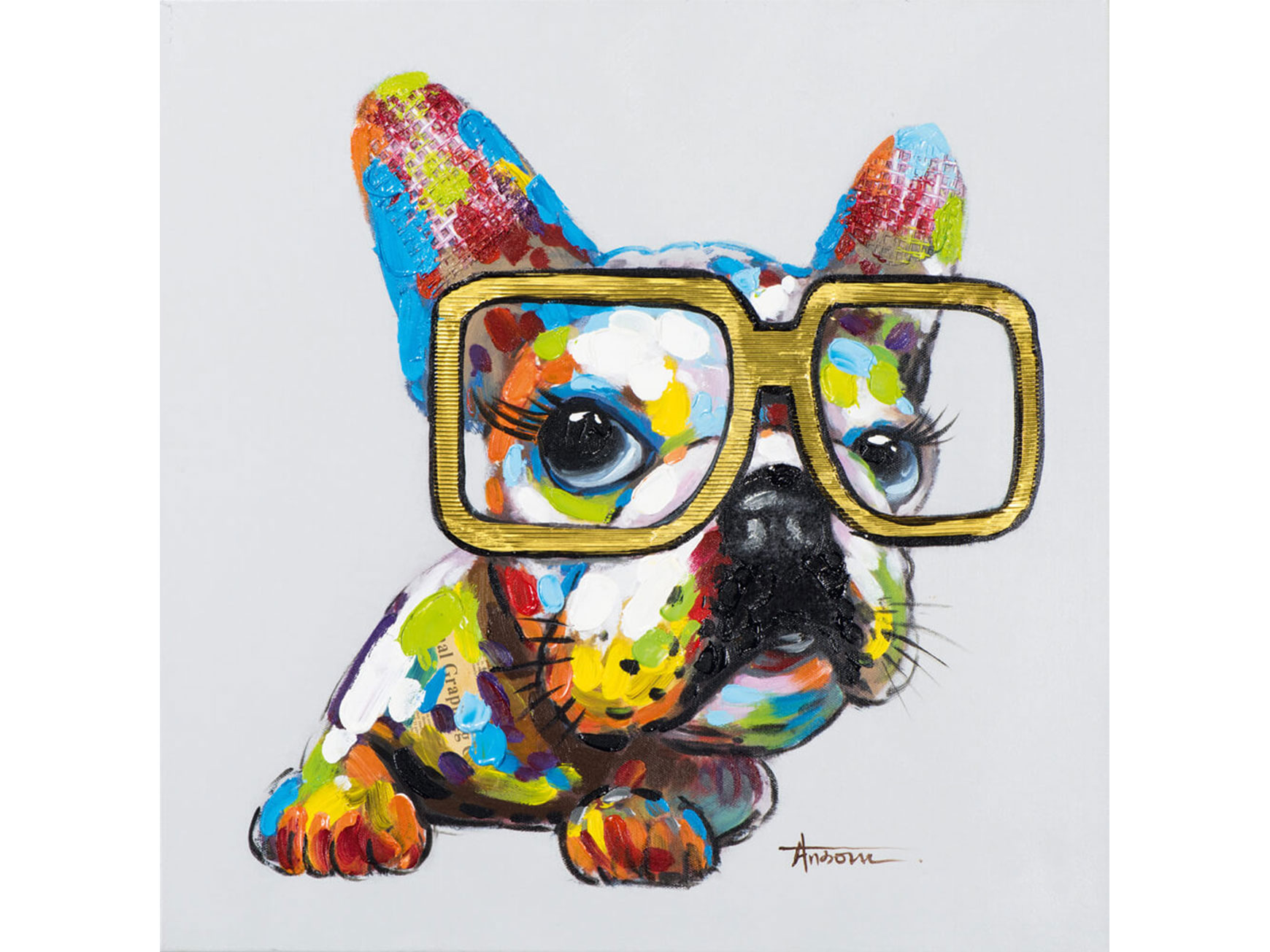 Bild Hund mit Brille image LAND