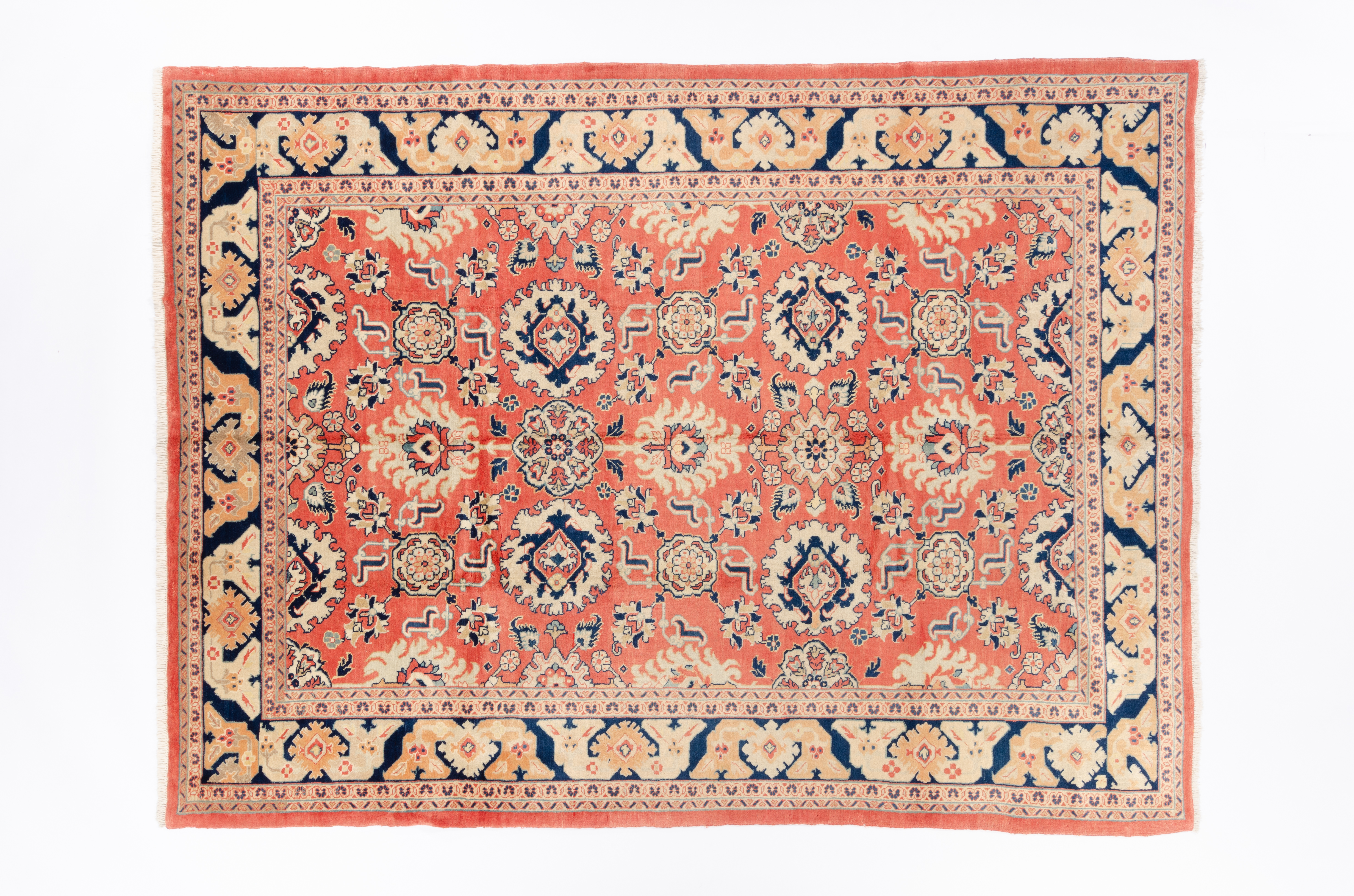 Klassischer Teppich Sarough Alt Negra / Farbe: Grau