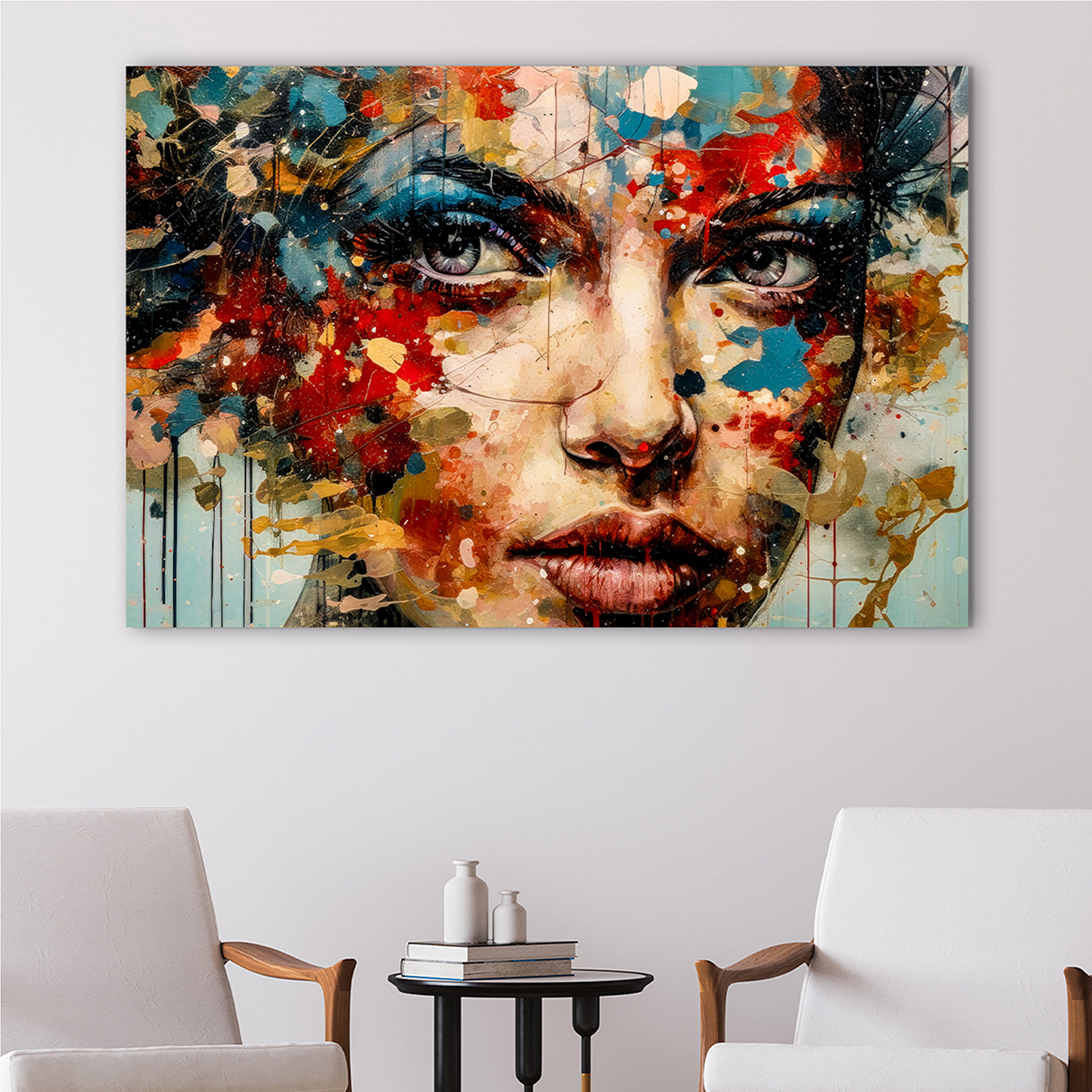 Canvas-Eyes in Colour-image LAND