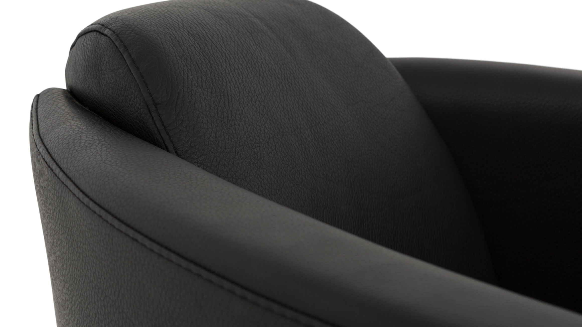 Sessel Houston*, Leder Emotion 1575 Schwarz, Kat.