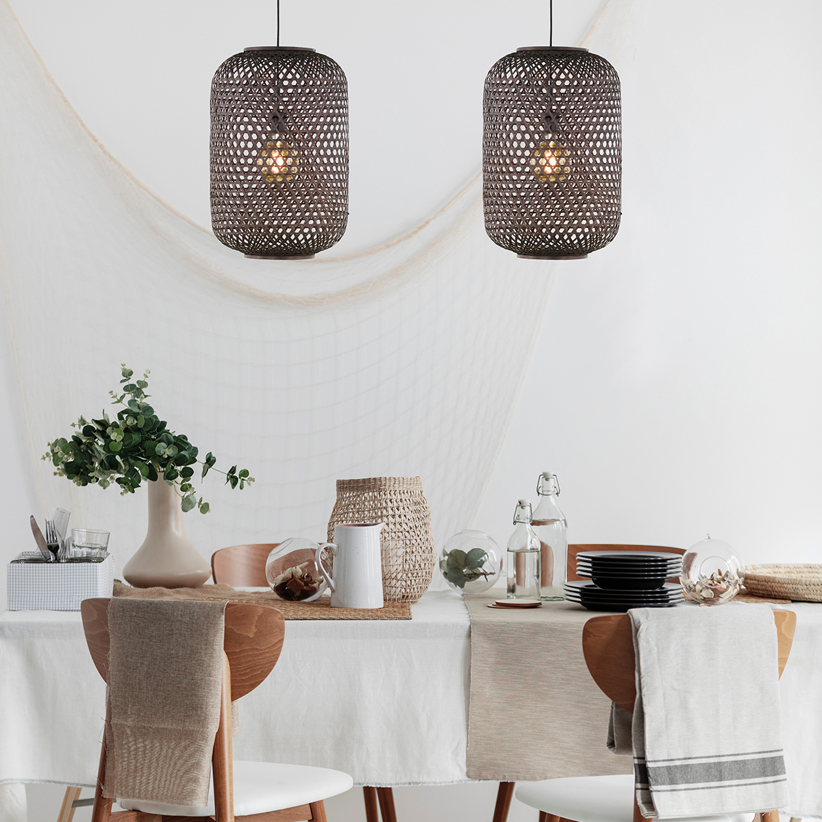 Pendellampe Calla D: 40 cm Fischer & Honsel