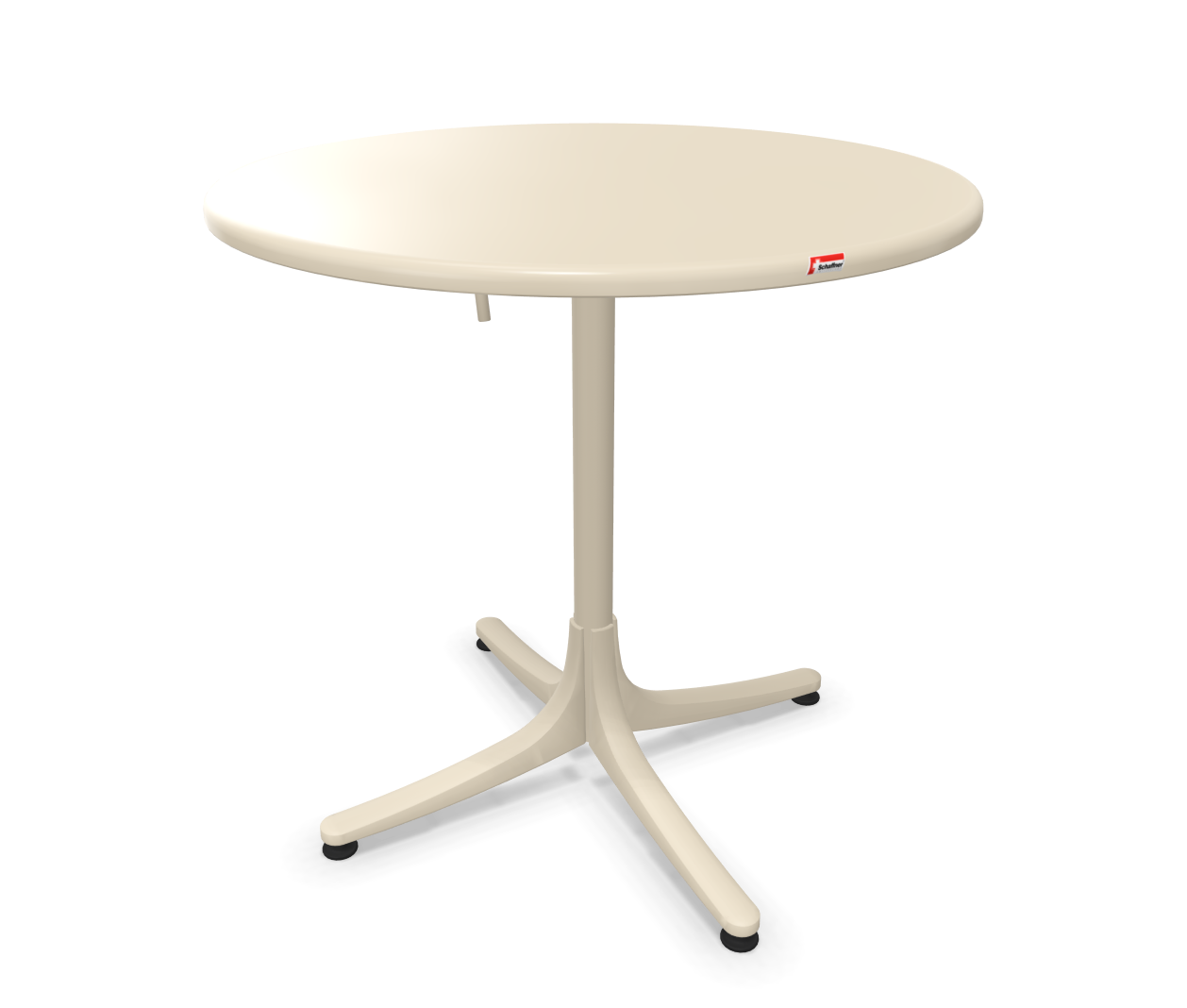 Gartentisch Schaffhausen Rund von Schaffner / Farbe: Pastellsand / Grösse: x cm