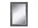 Spiegel Lisa Silber Len-Fra/ Farbe: Silber / Masse (BxH) :68,00x108,00 cm