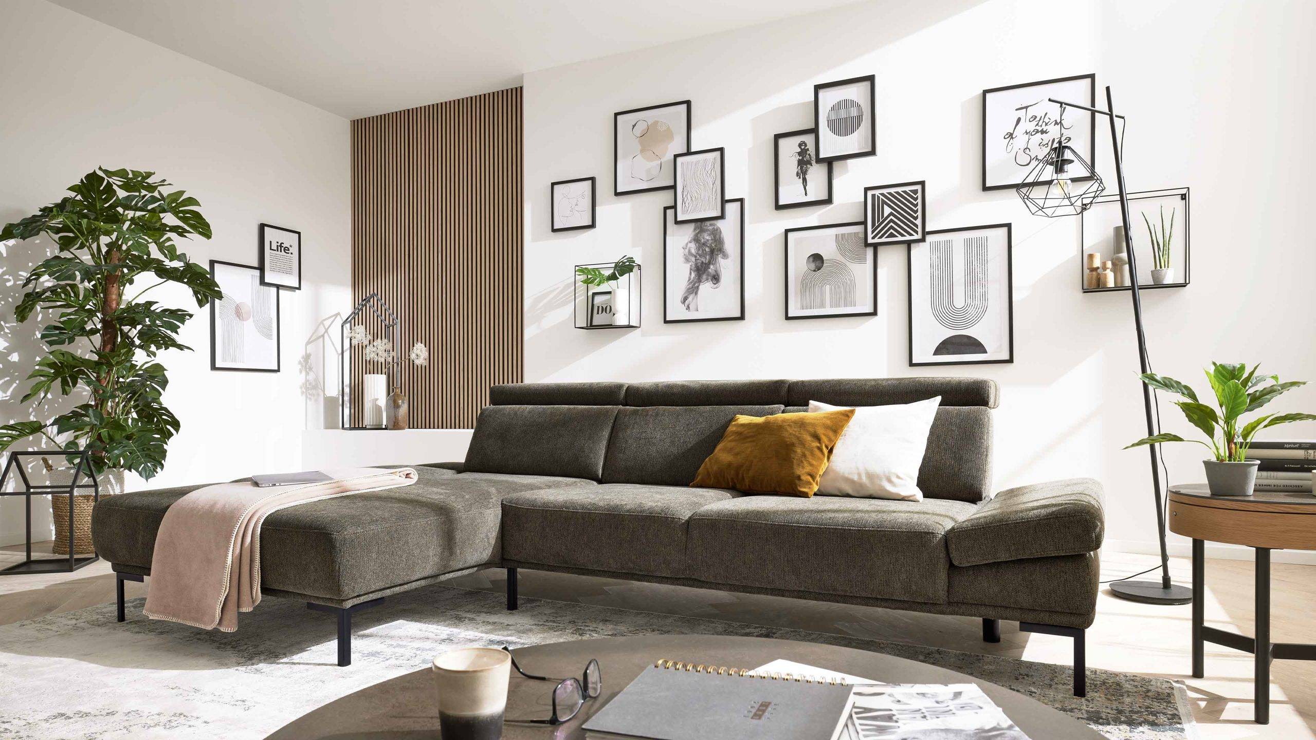 Ecksofa Mandus Dietsch / Farbe: