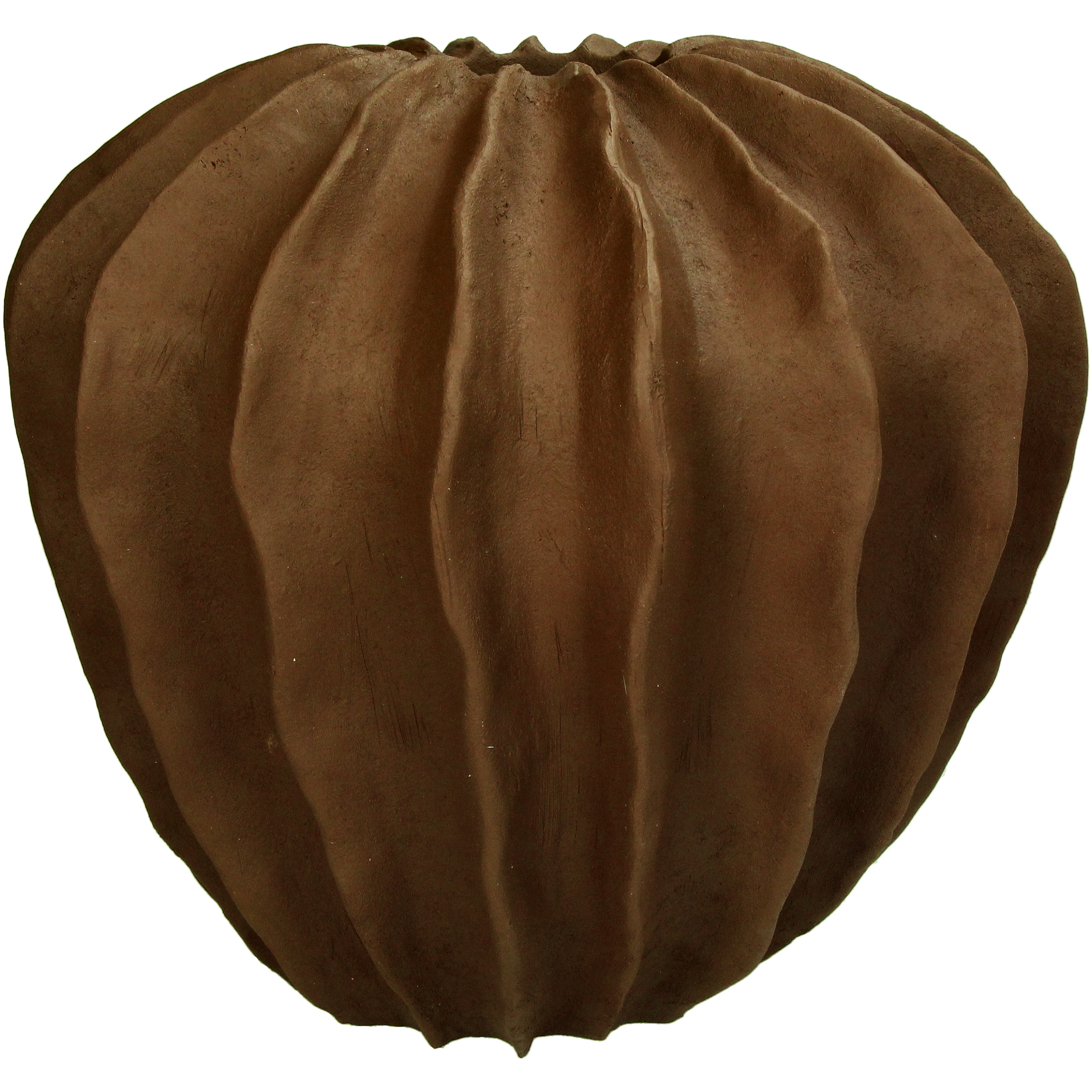 Kersten Vase Polyresin, Braun H: 27 cm  | Schubiger Möbel