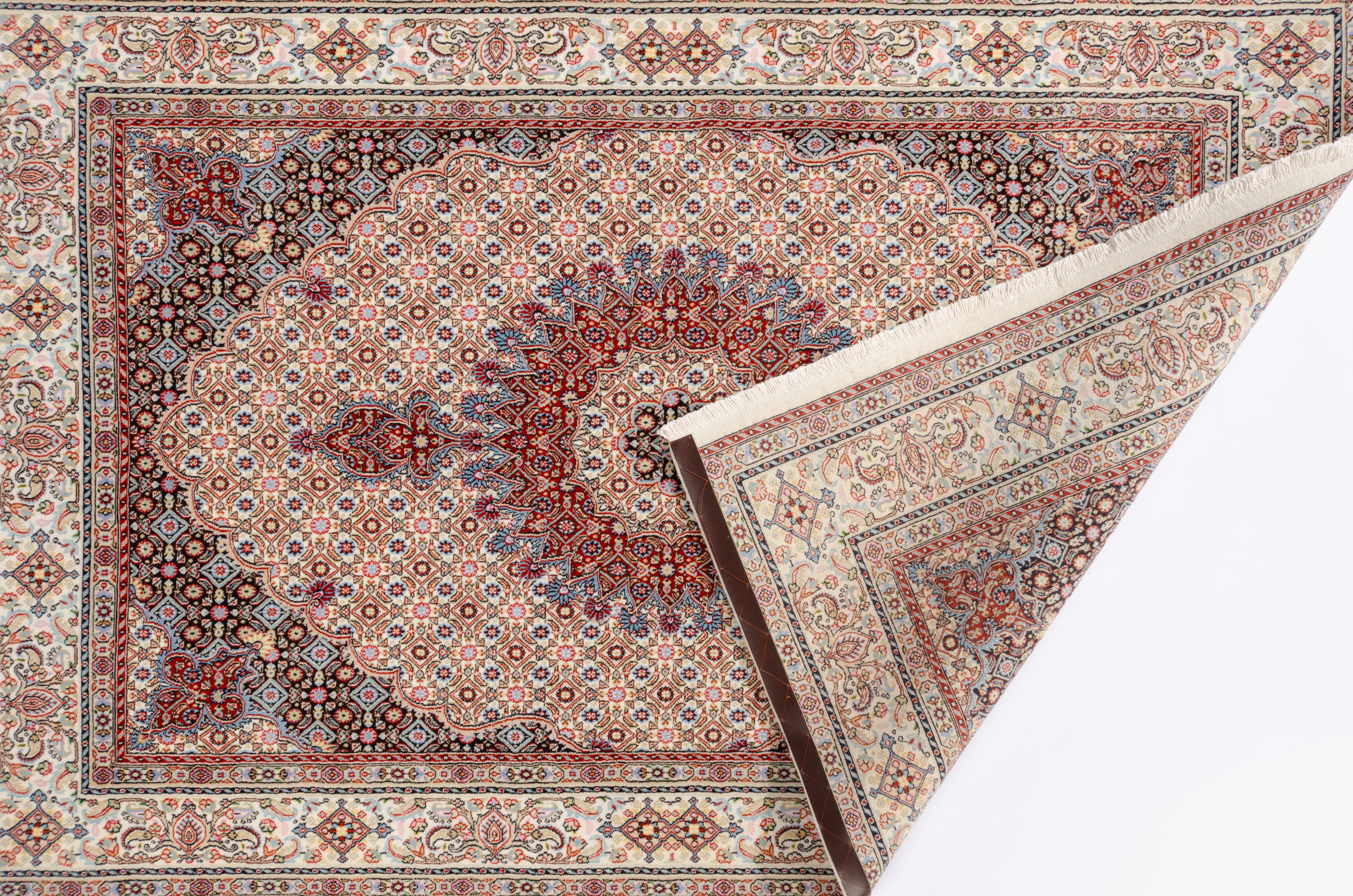 Moderner Teppich Moud Fein Negra / Farbe: Orange