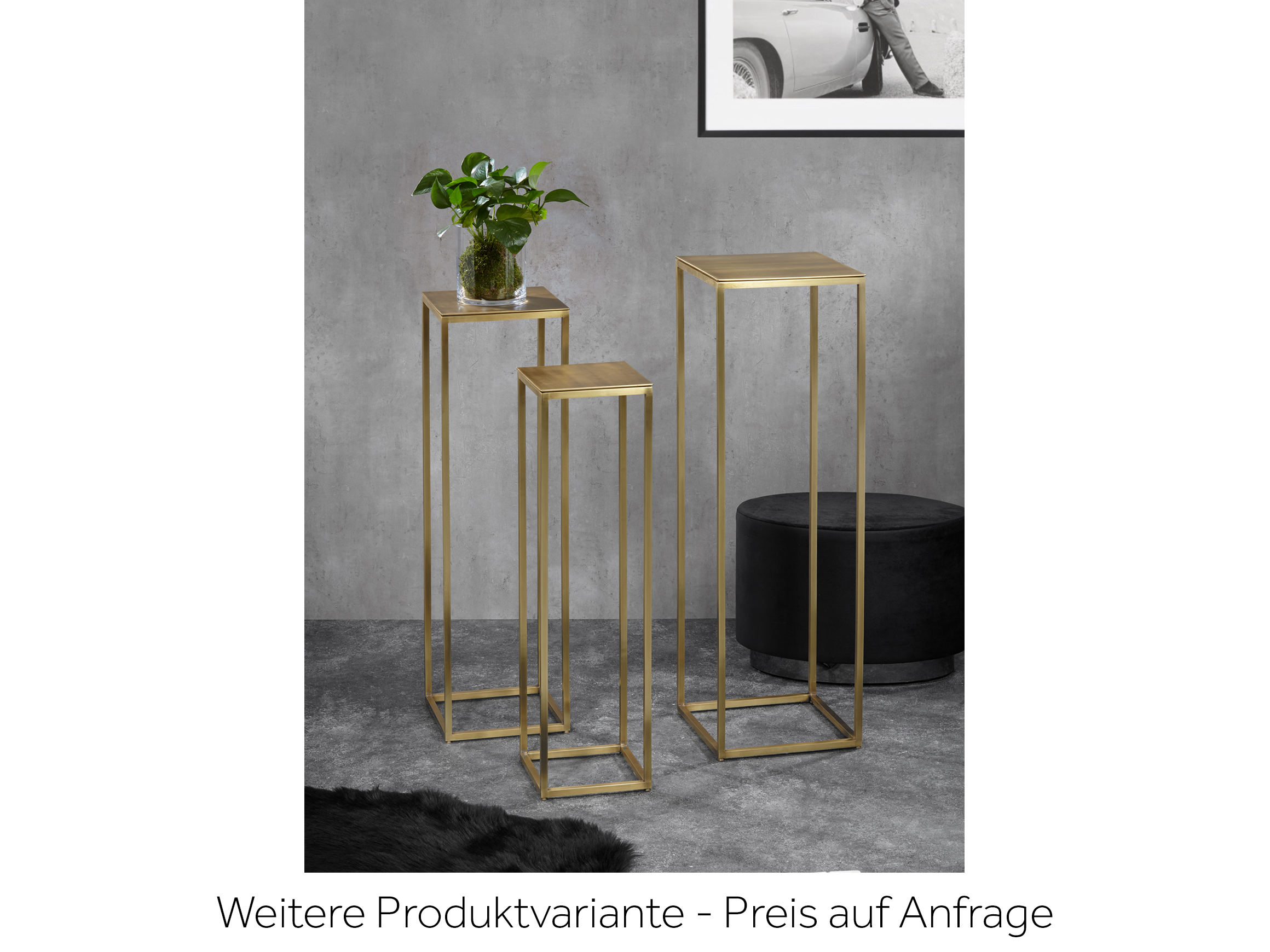 Säule Barkley Messing Klein Kaheku