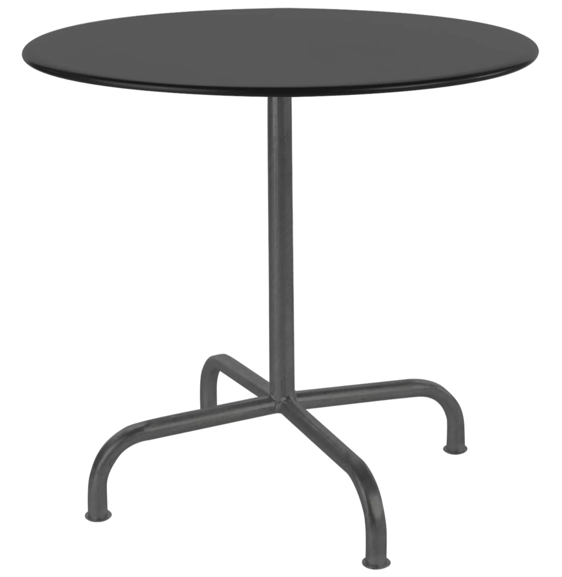 Metall-Tisch Rigi Rund Schaffner / Farbe: Anthrazit