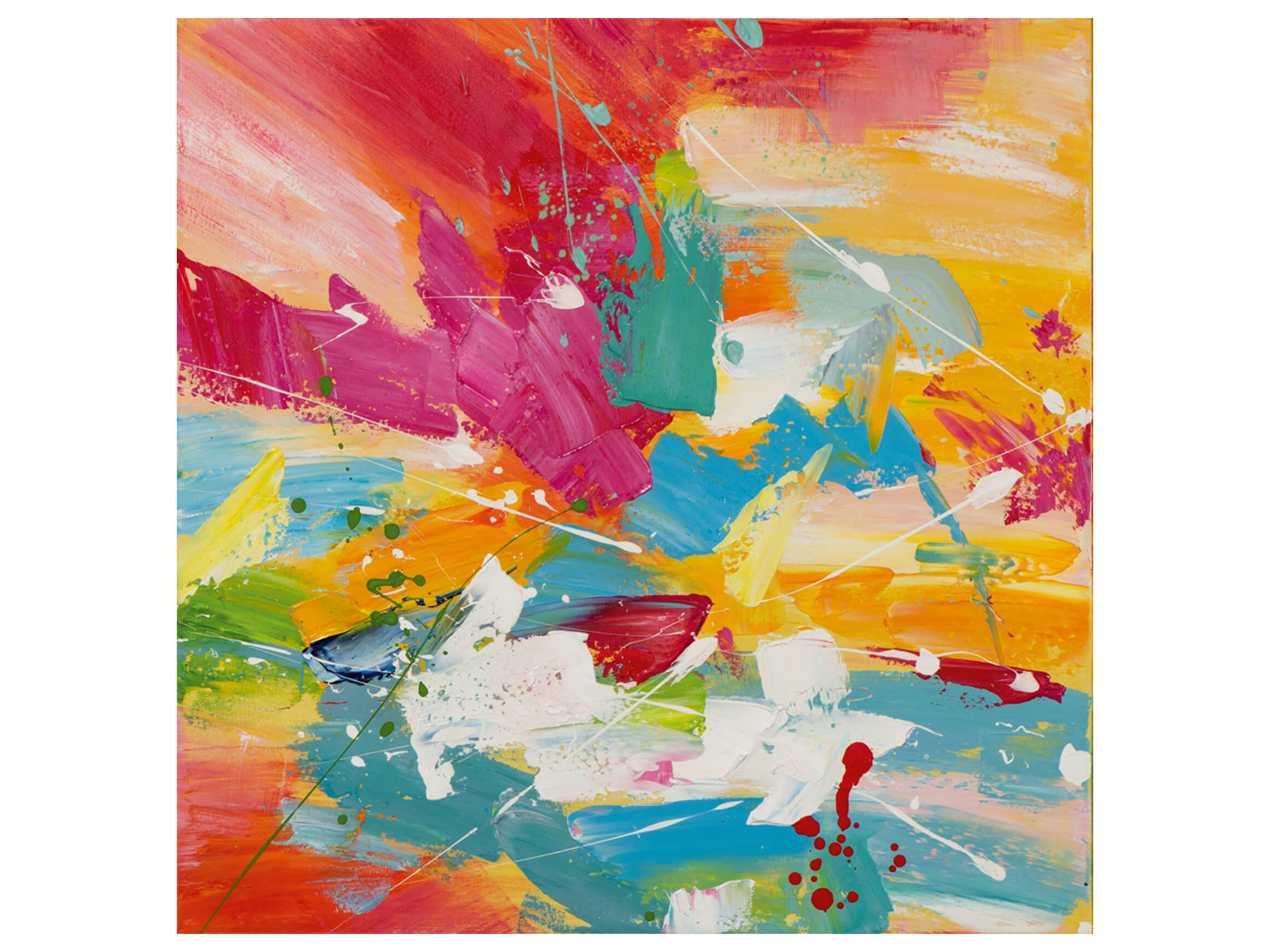 image LAND Bild Buntes Farbspektakel 3  | Schubiger Möbel