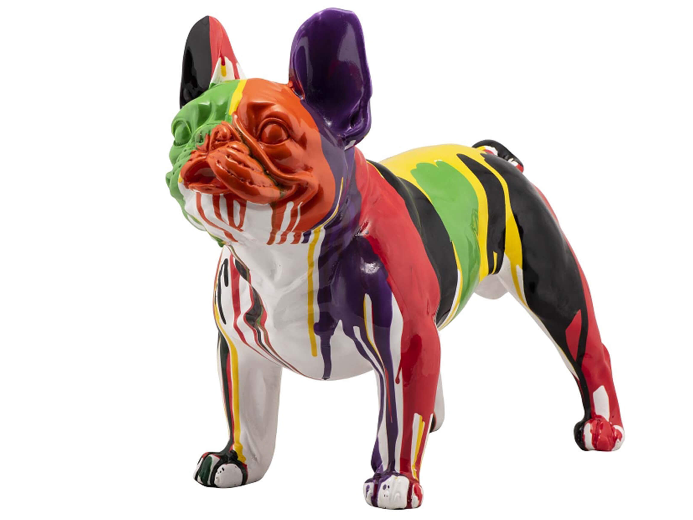 Skulptur Bunte Bulldogge 3 image LAND