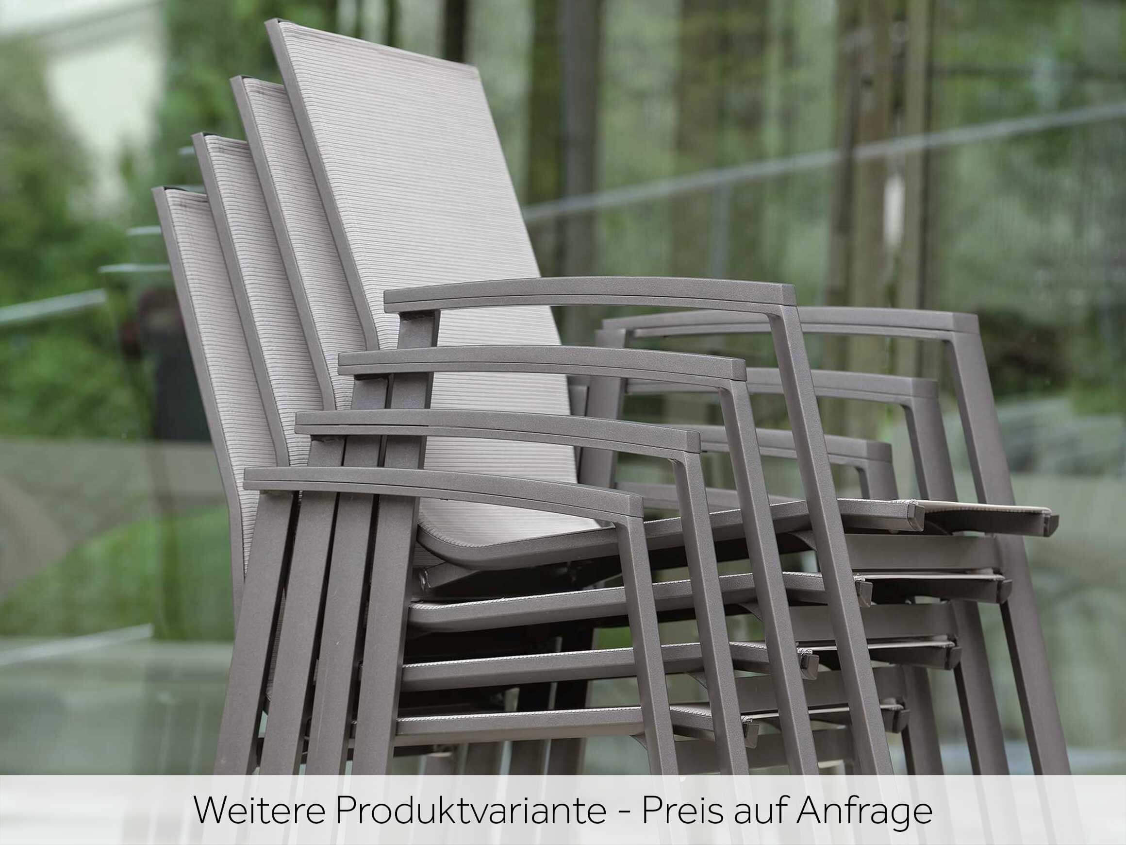 Gartenstuhl Mika Grau Stern