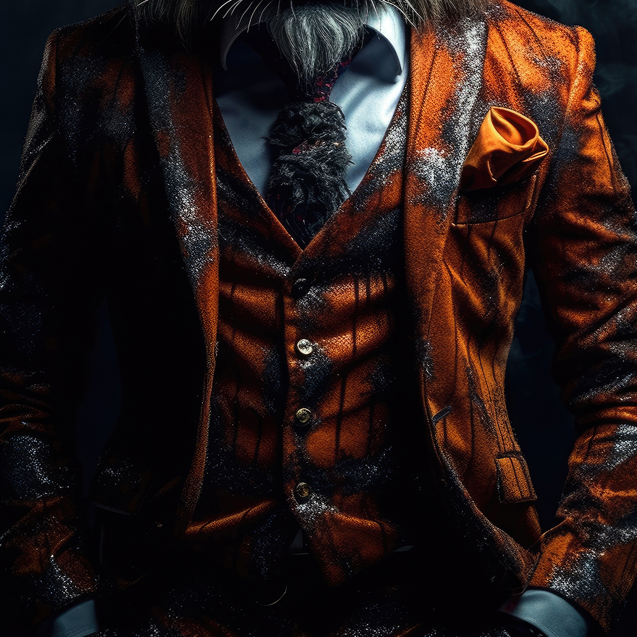 Canvas-Stylish Tiger-image LAND