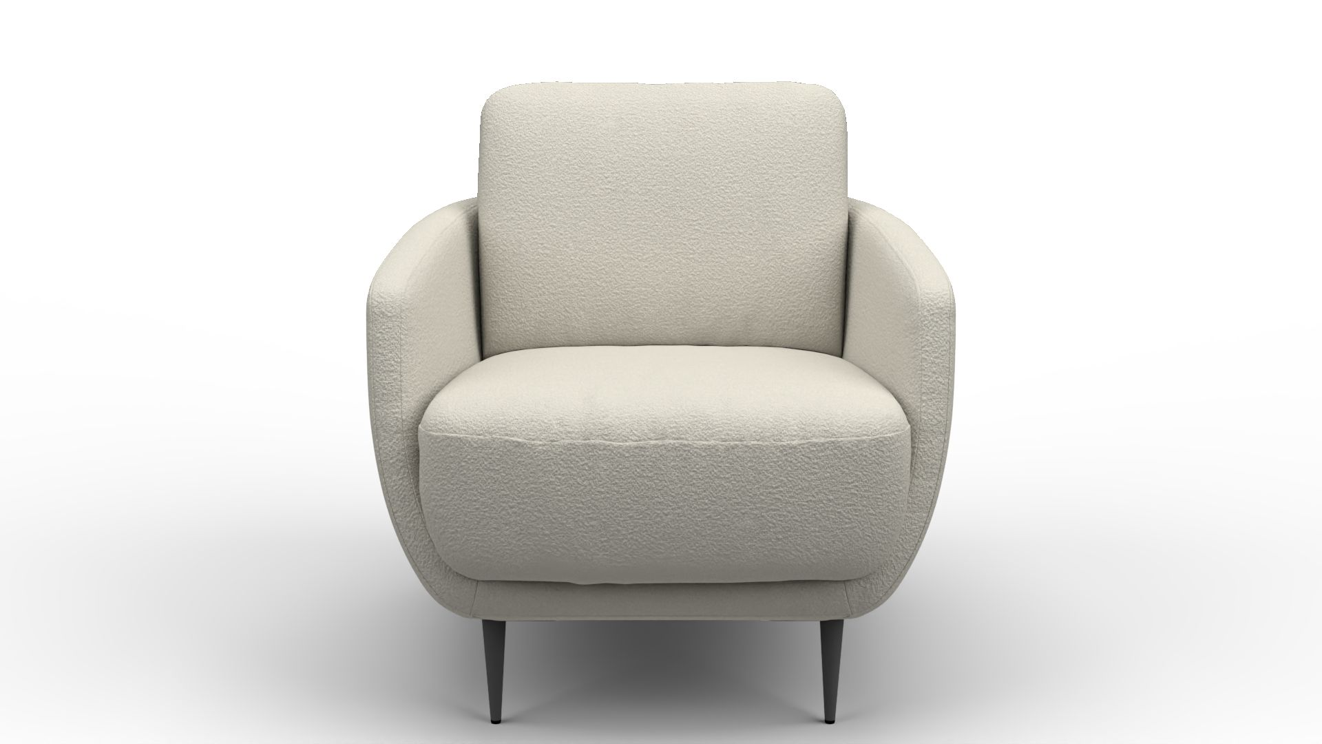 Sessel Pluto (a) UrbanDesign / Farbe: White / Bezugsmaterial: Stoff