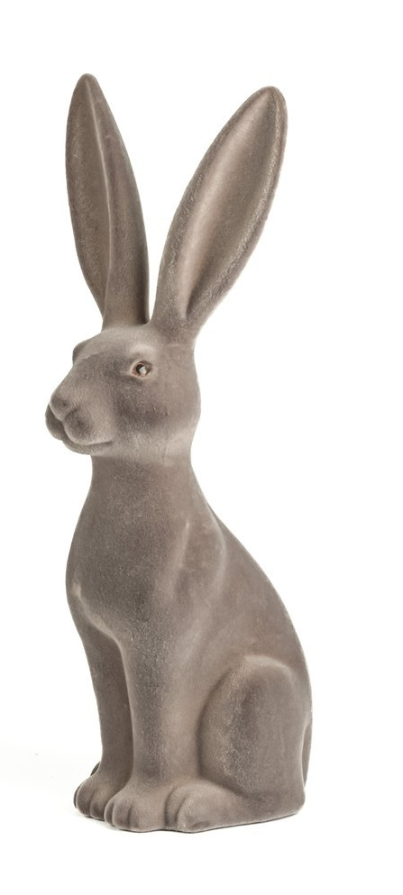Decofinder Figur Hase Vincent H: 30 cm Mehrfarbig | Schubiger Möbel