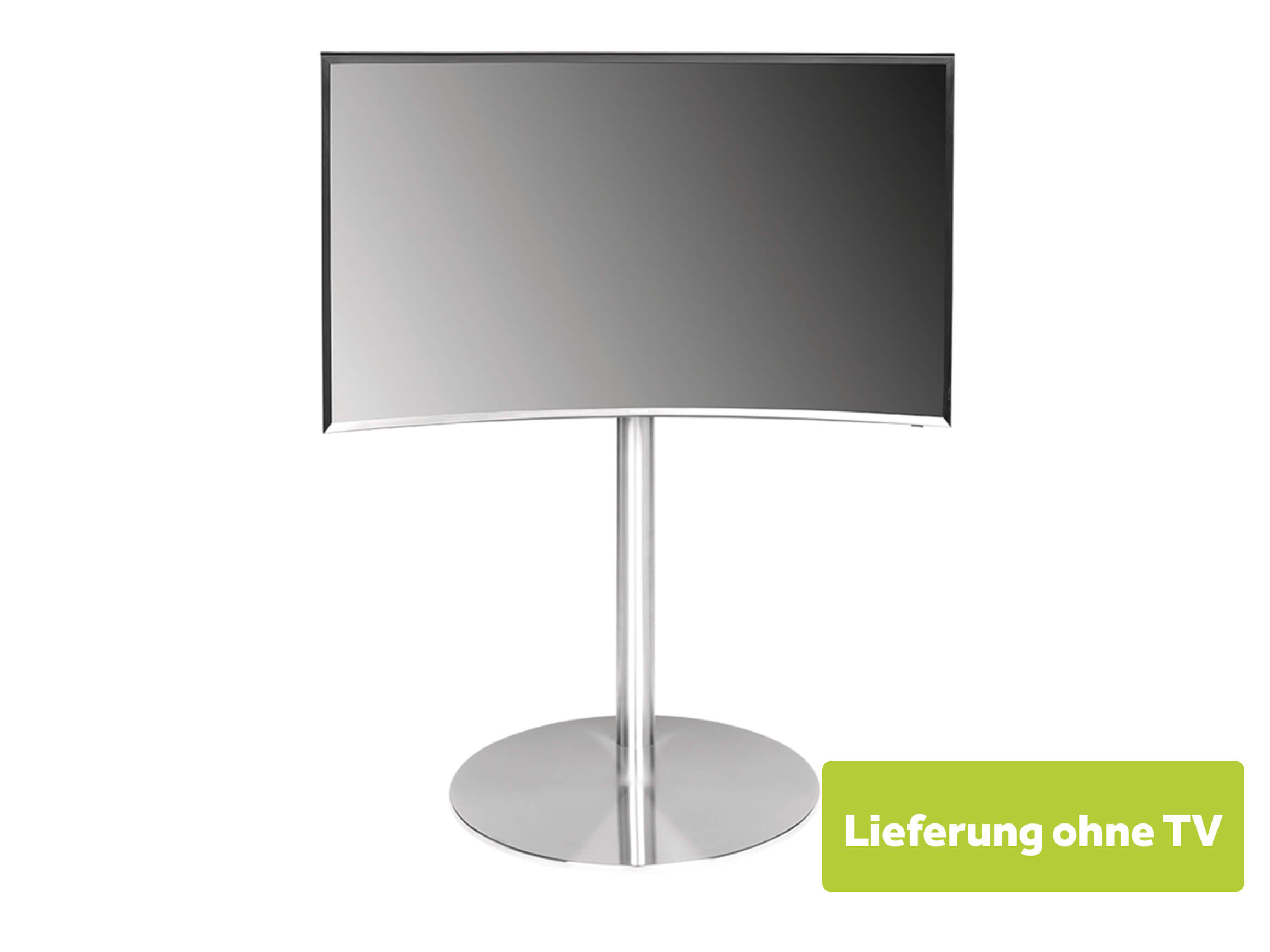 TV-Ständer Cavus Novis/ Farbe: Silber / Masse (DxH) 53 :x 100 cm