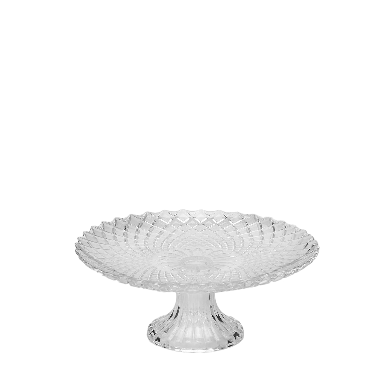 Edg Tortenplate Glas B: 7 cm  | Schubiger Möbel
