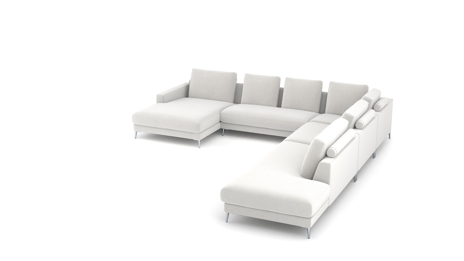 Wohnlandschaft Mercury rechts – modular & gemütlich