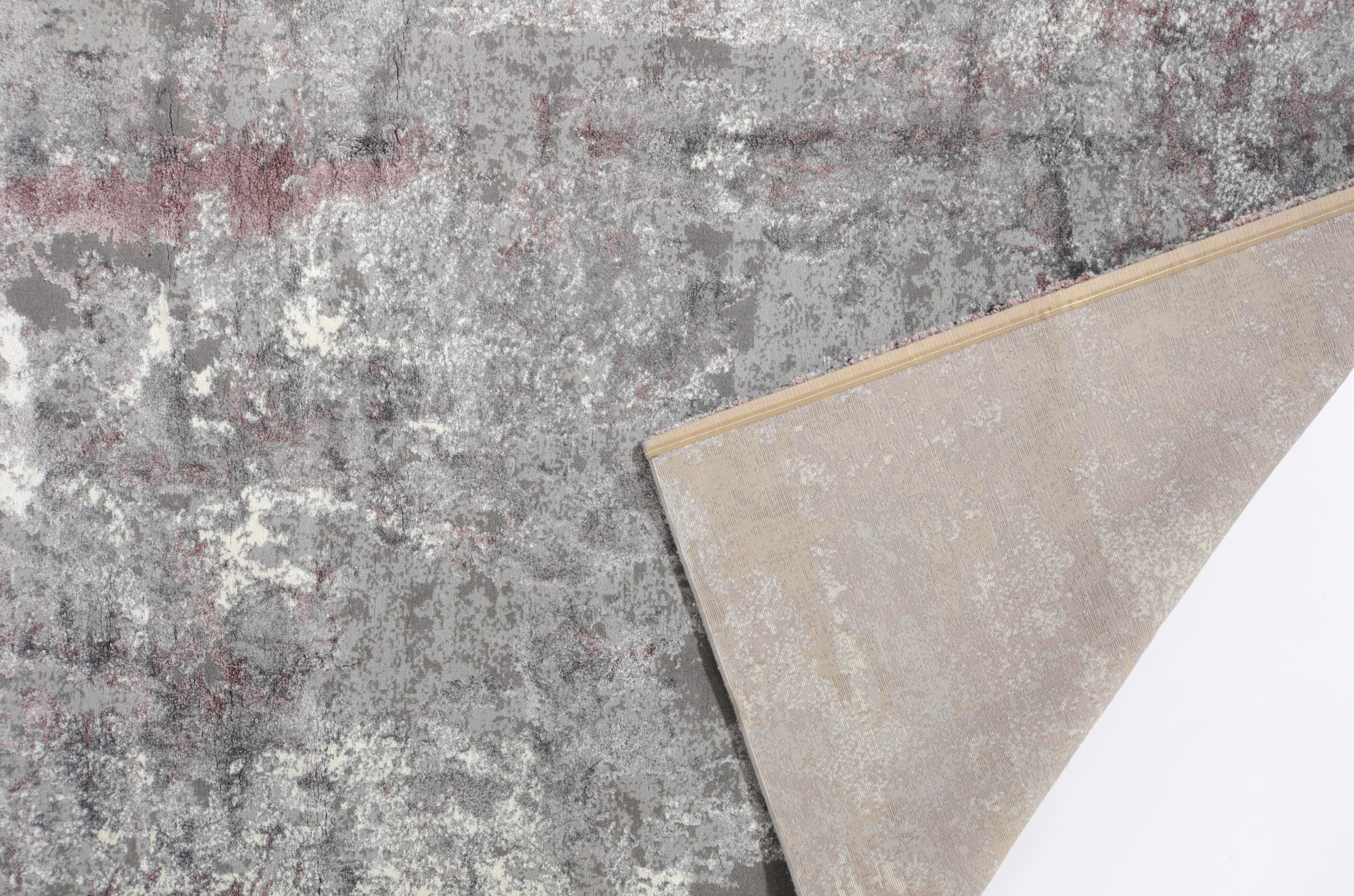 Moderner Maschinenteppich Golpar Negra/ Farbe: Rot / Masse (BxT) :200x290 cm